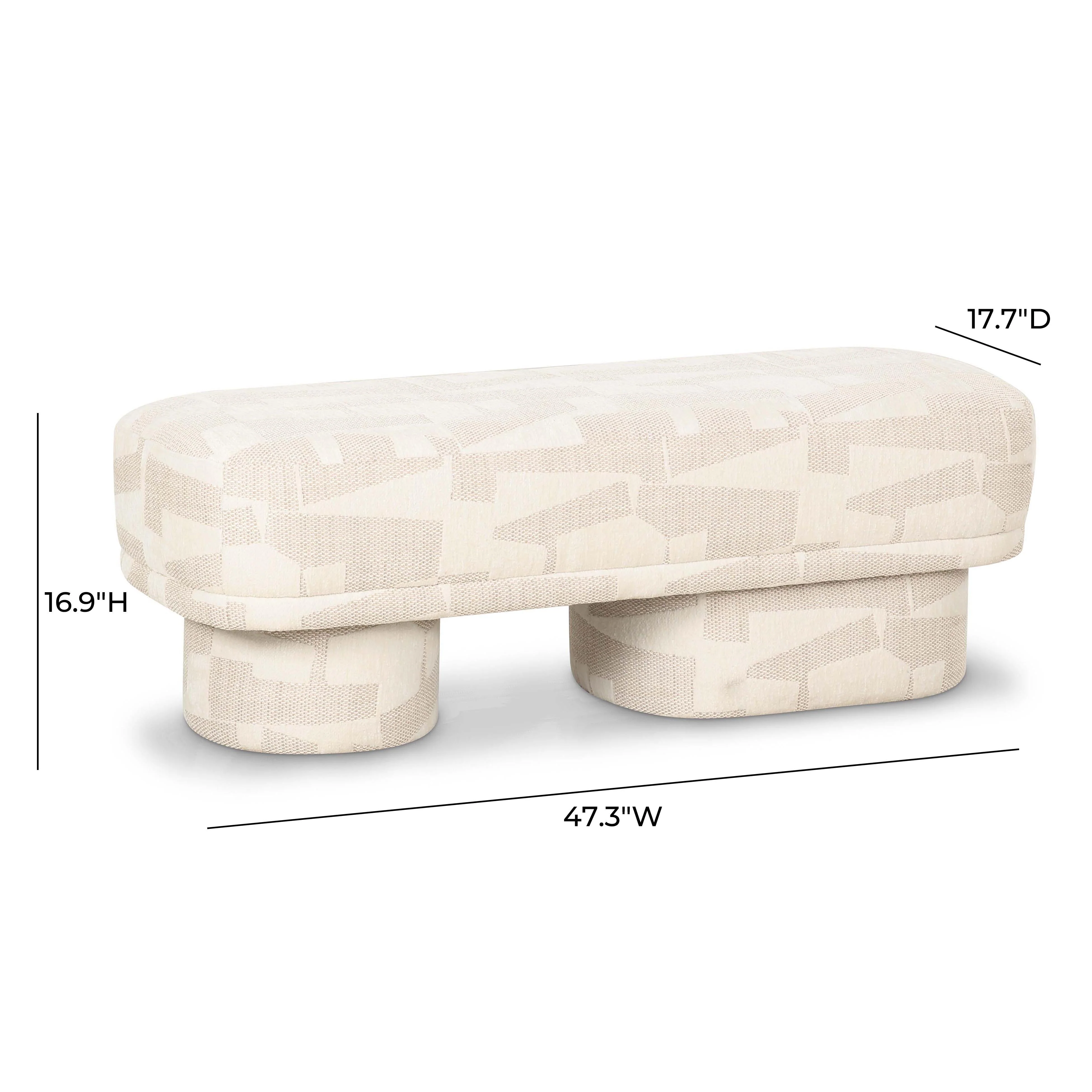 Lena Jacquard Bench - Image 15