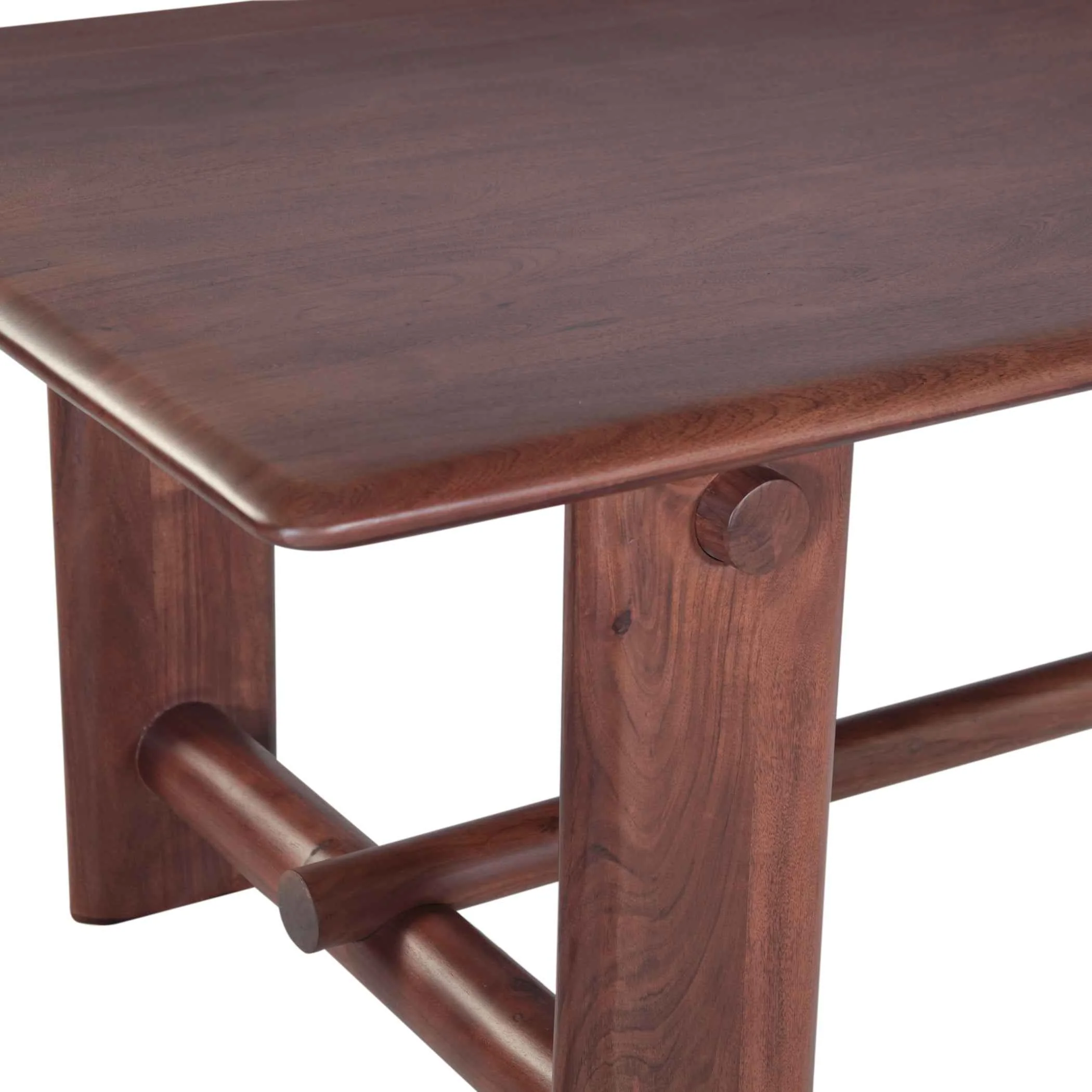 Lenox Loch 102" Dining Table in Walnut - Image 4