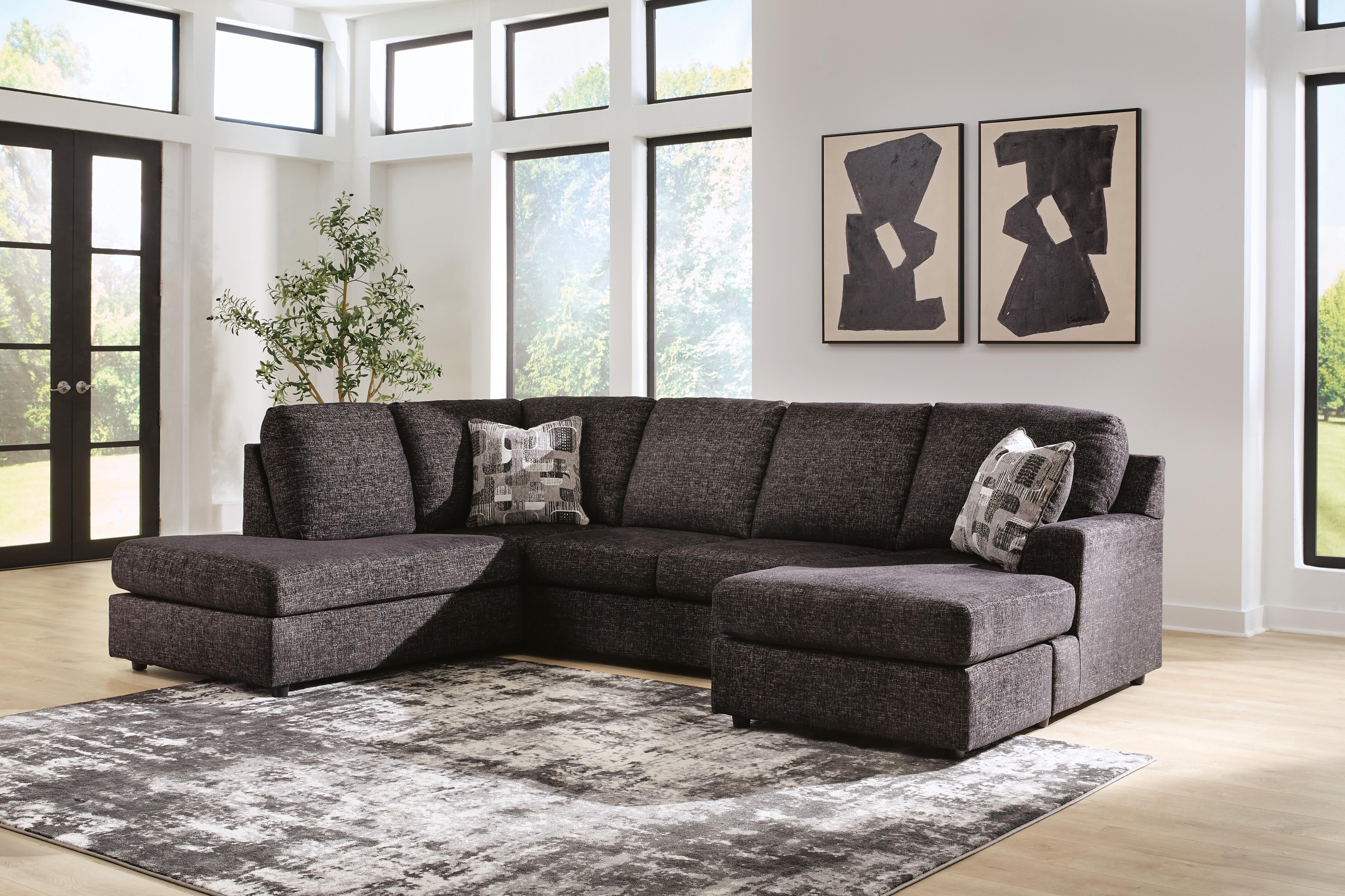 Lentiz Onyx 2-Piece Sectional with Chaise - Image 2