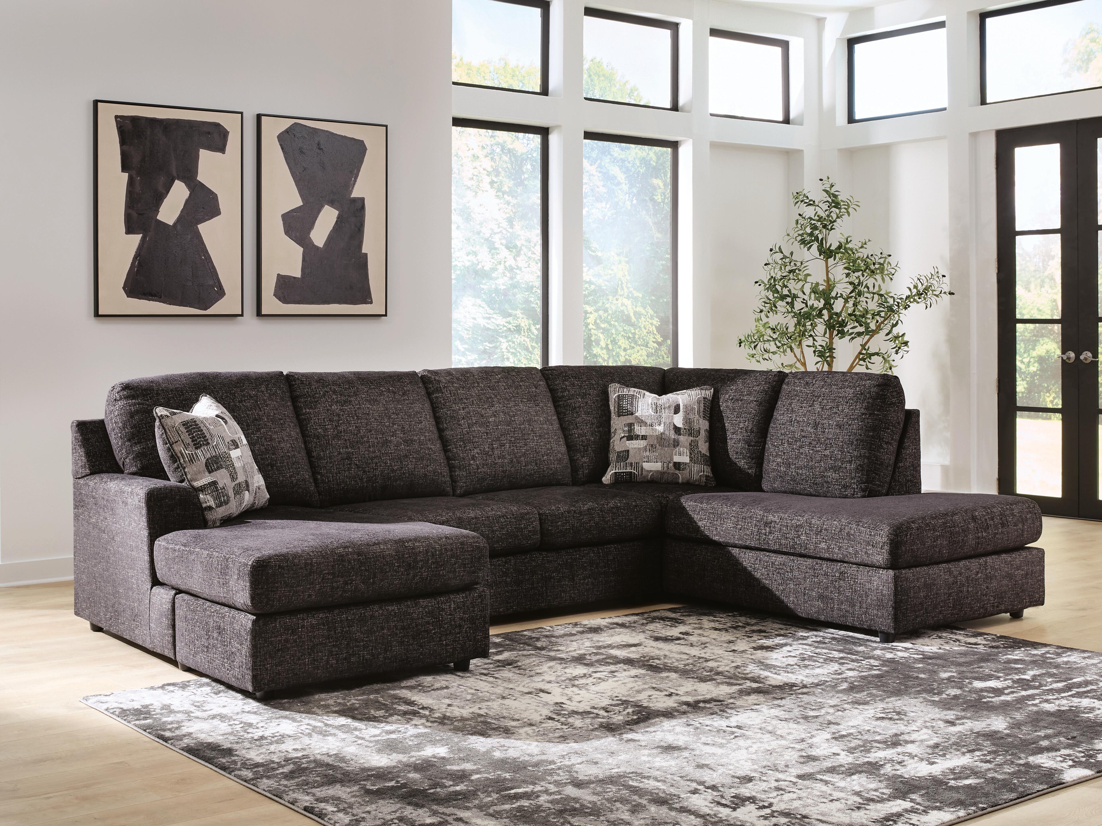 Lentiz Onyx 2-Piece Sectional with Chaise - Image 3