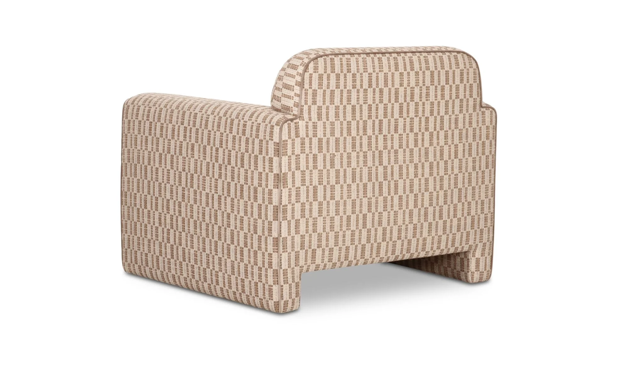 Leo Accent Chair Taupe - Image 4