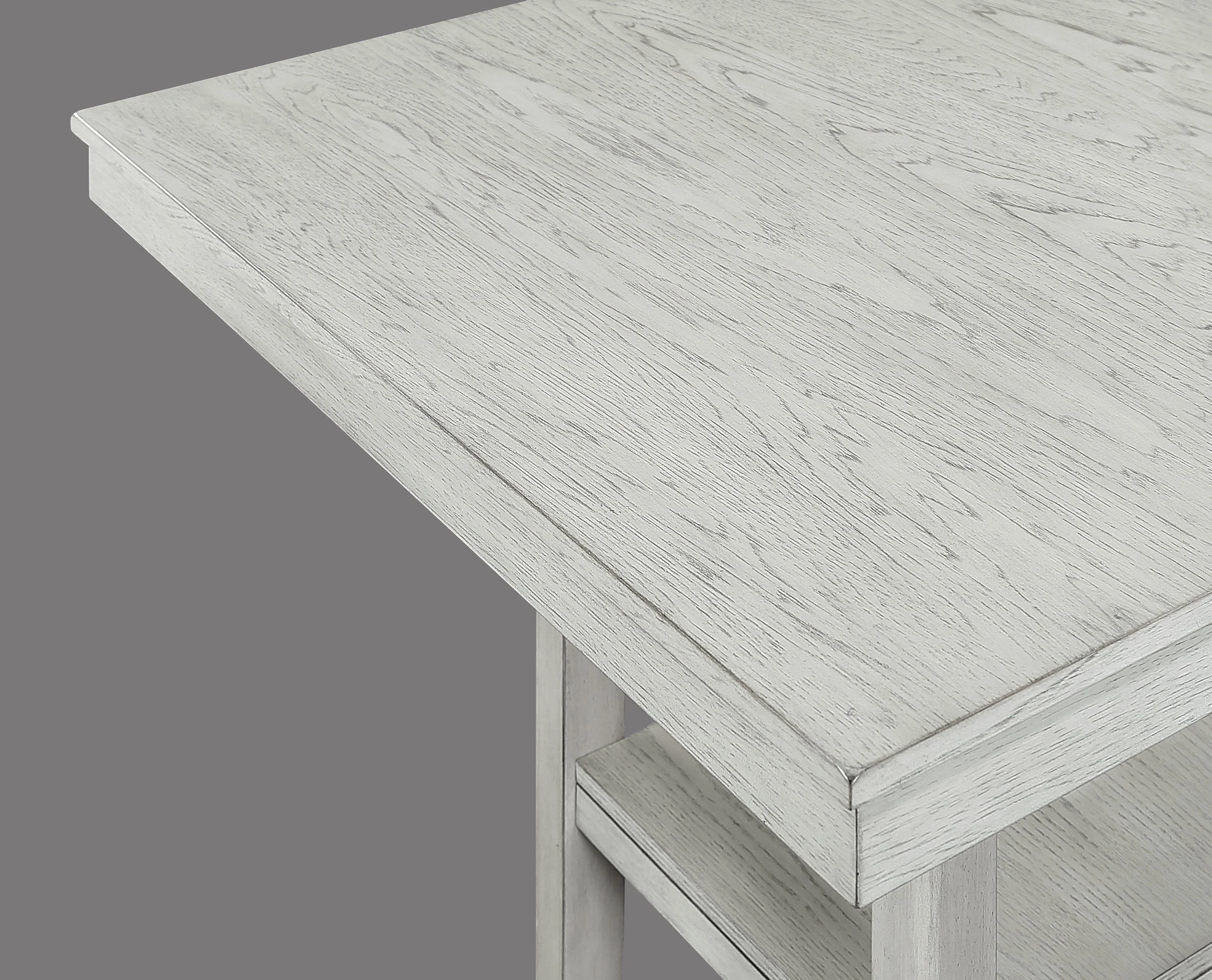 Lester Driftwood 5-Piece Counter Height Set - Image 7