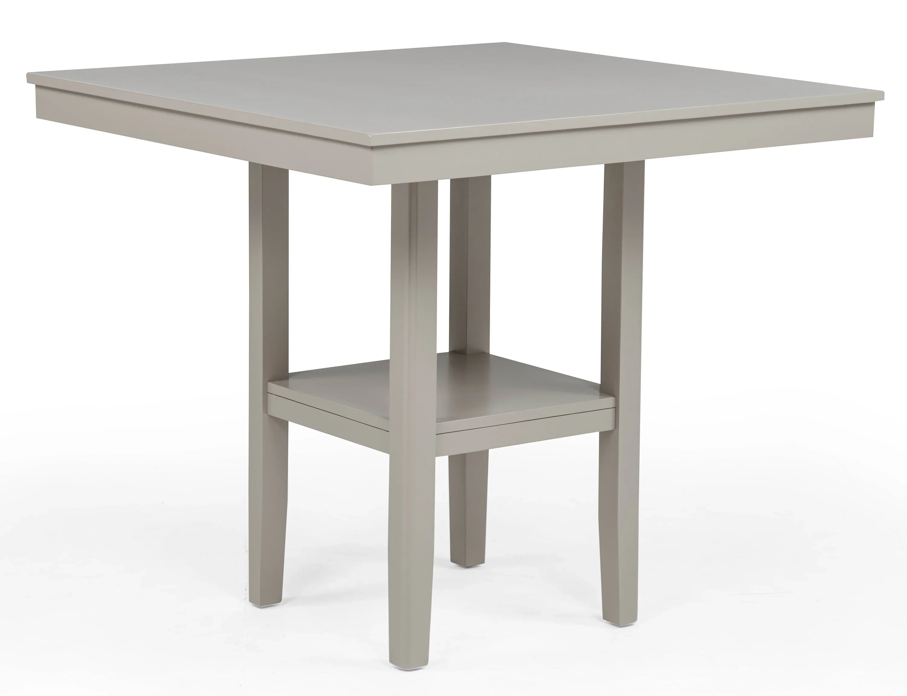 Lester Greige 5-Piece Counter Height Dining Set - Image 2