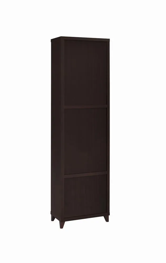 Lewes Cappuccino 2-Drawer Media Tower - Image 8