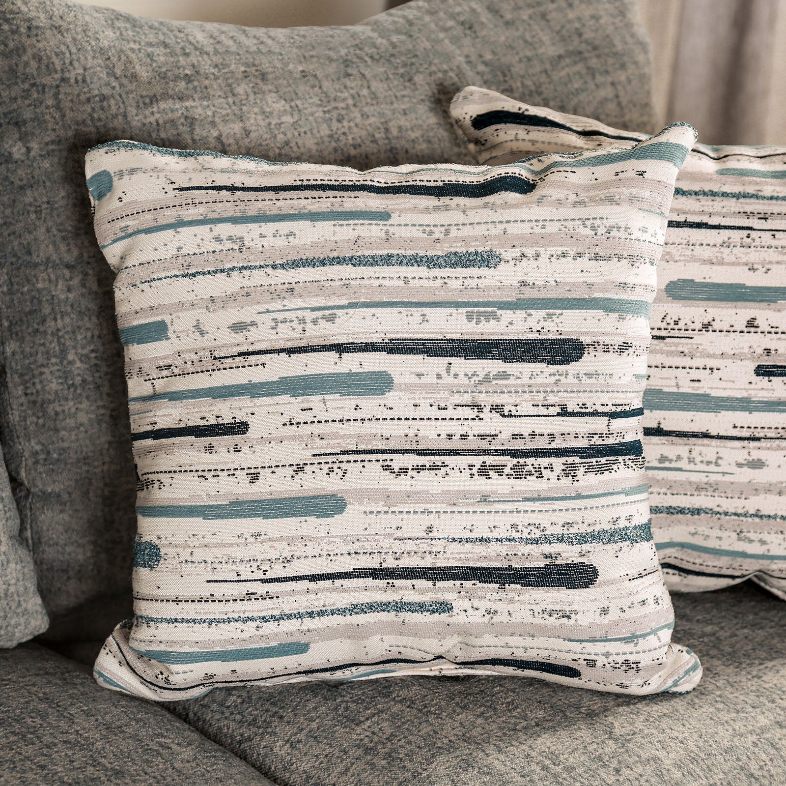 Leytonstone Gray Sofa & Loveseat - Image 5