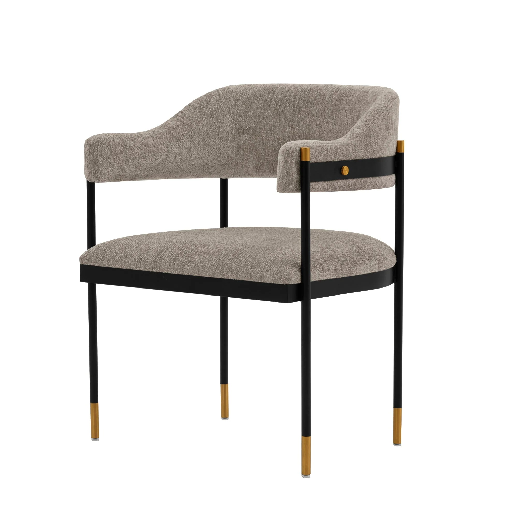 Lia Dining Armchair in Stone - Image 11
