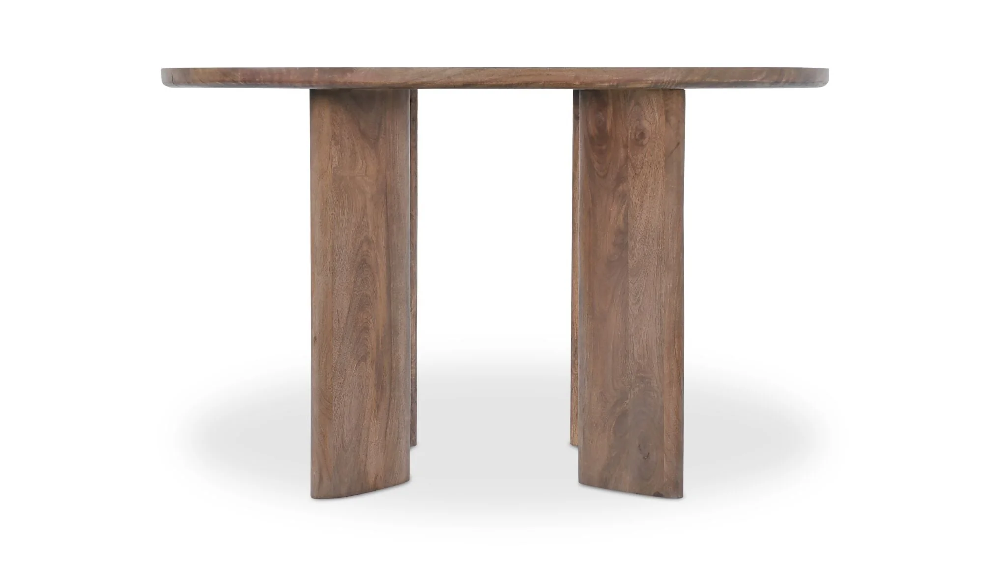 Lia Round Dining Table Dark Brown - Image 6