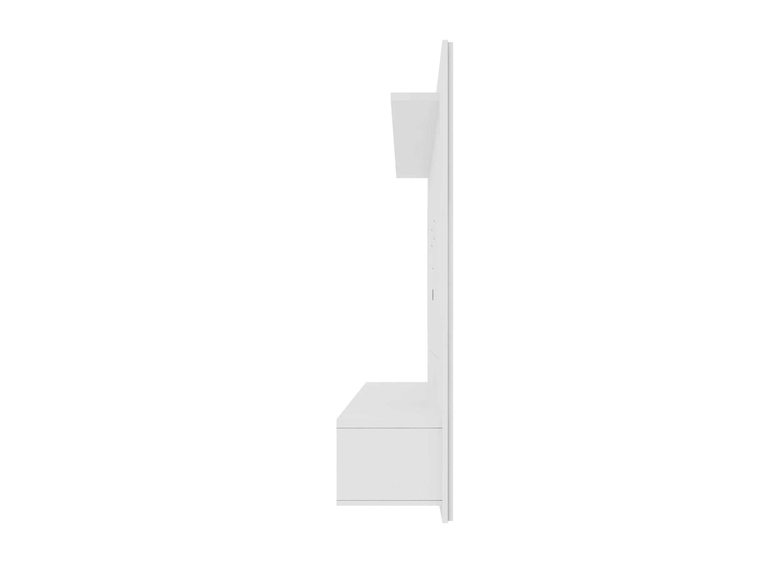 Liberty 70.86 Floating Entertainment Center in White - Image 8