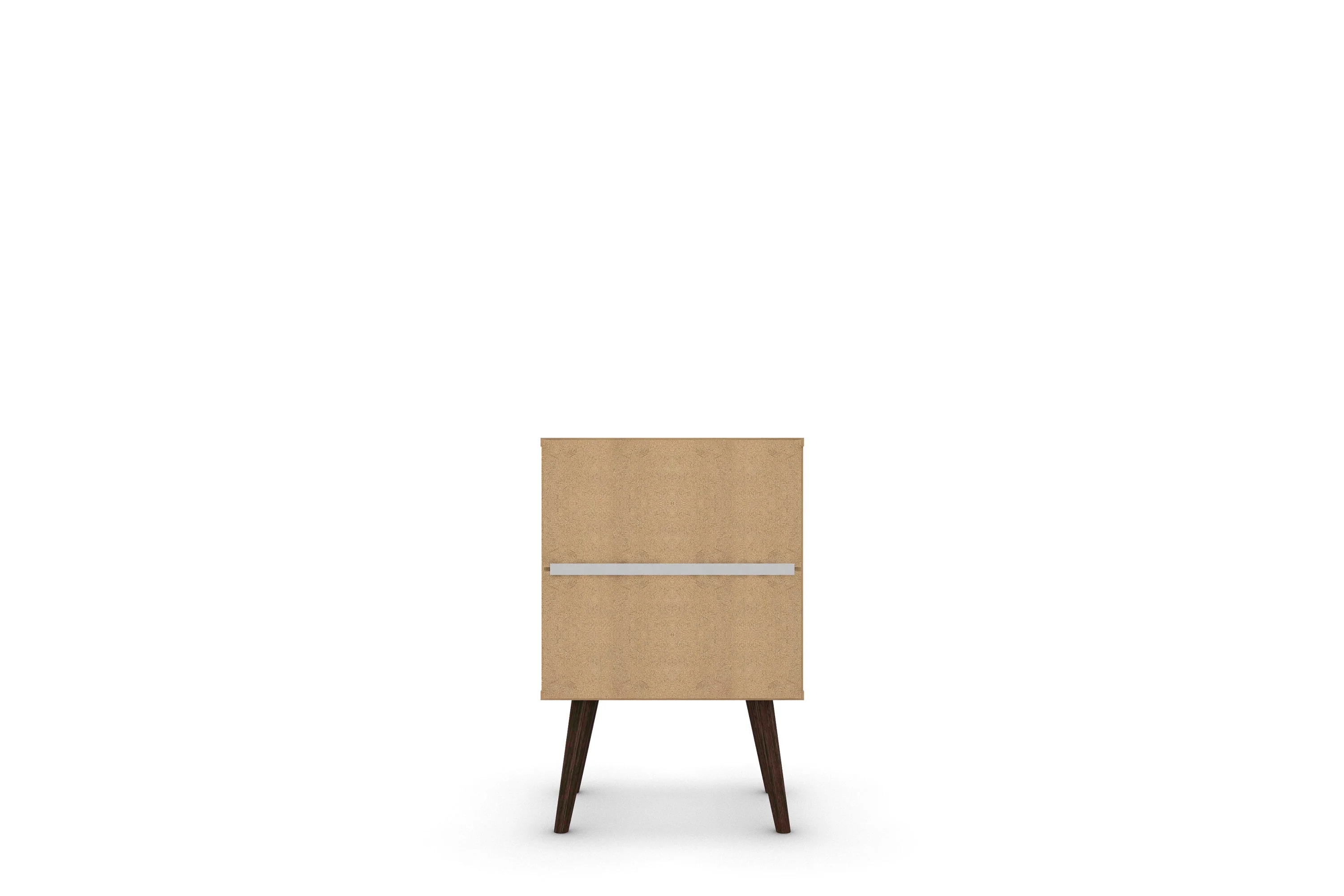 Liberty Mid-Century Modern Nightstand 1.0 in White - Image 8