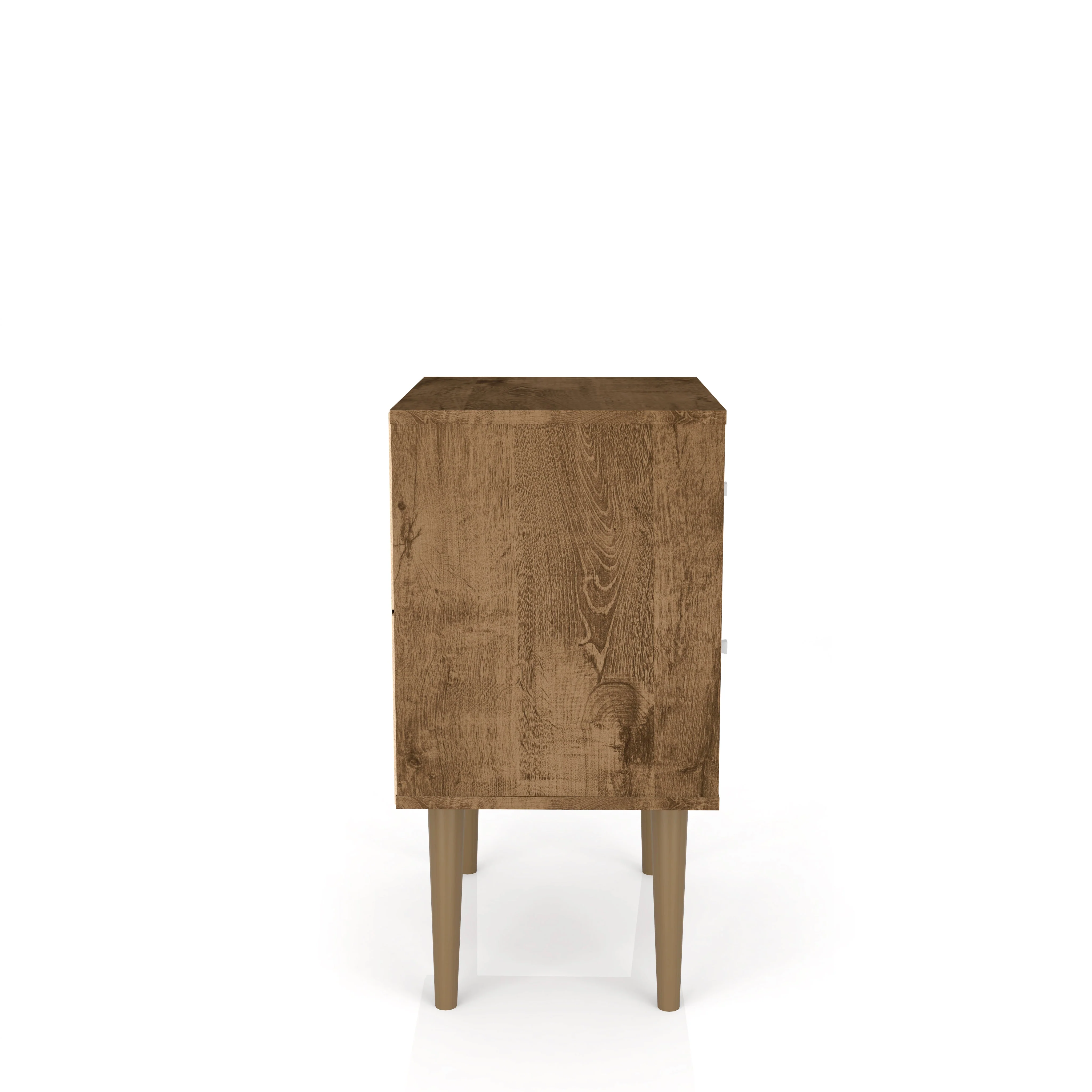 Liberty Nightstand 2.0 in Rustic Brown and Yellow - Image 5