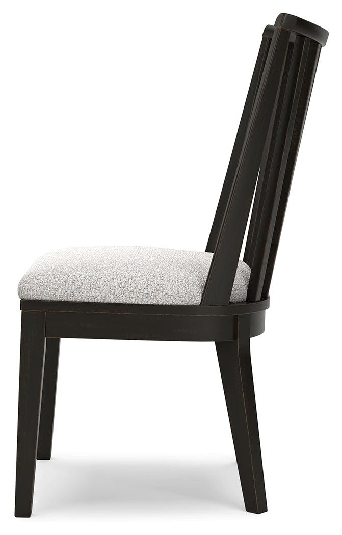 Galliden Light Brown Dining Table and 6 Chairs - Image 14