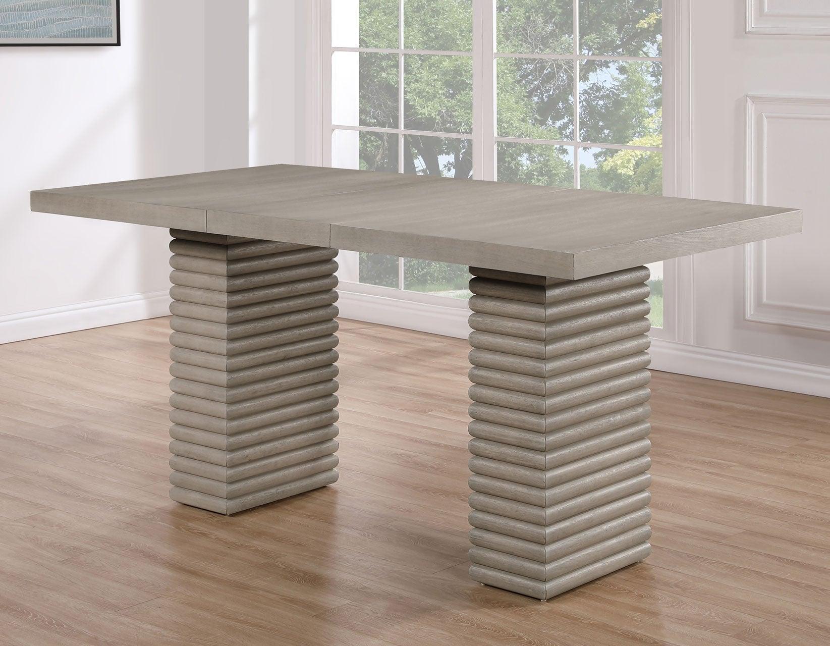 Lily 60-78″ Counter Table w/18″ Leaf - Image 2