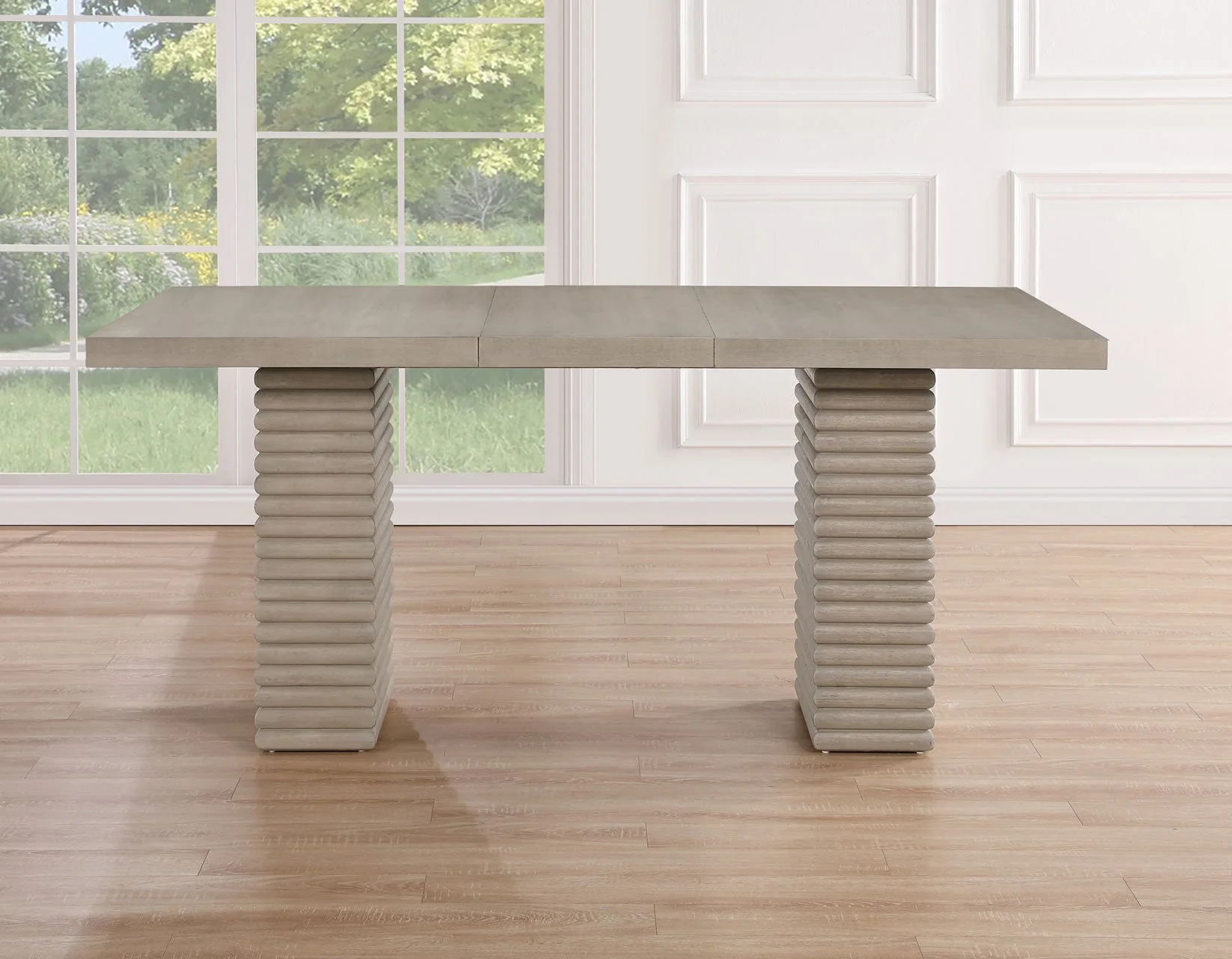 Lily Greige Counter Height Dining Set - Image 5