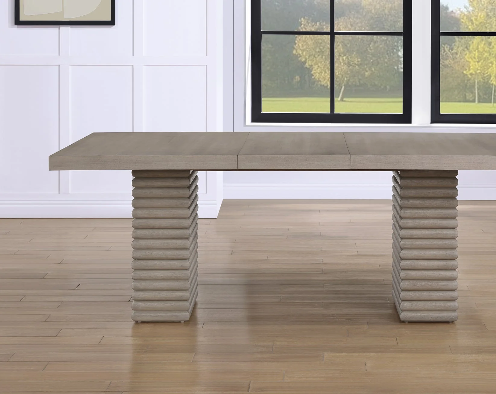 Lily Greige Dining Room Set - Image 2