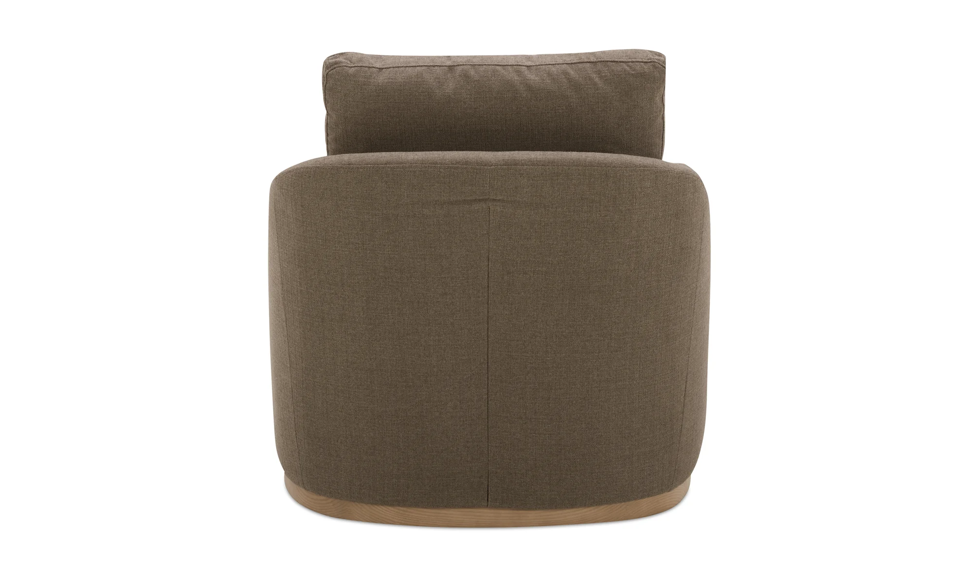 Linden Swivel Chair Soft Taupe - Image 4