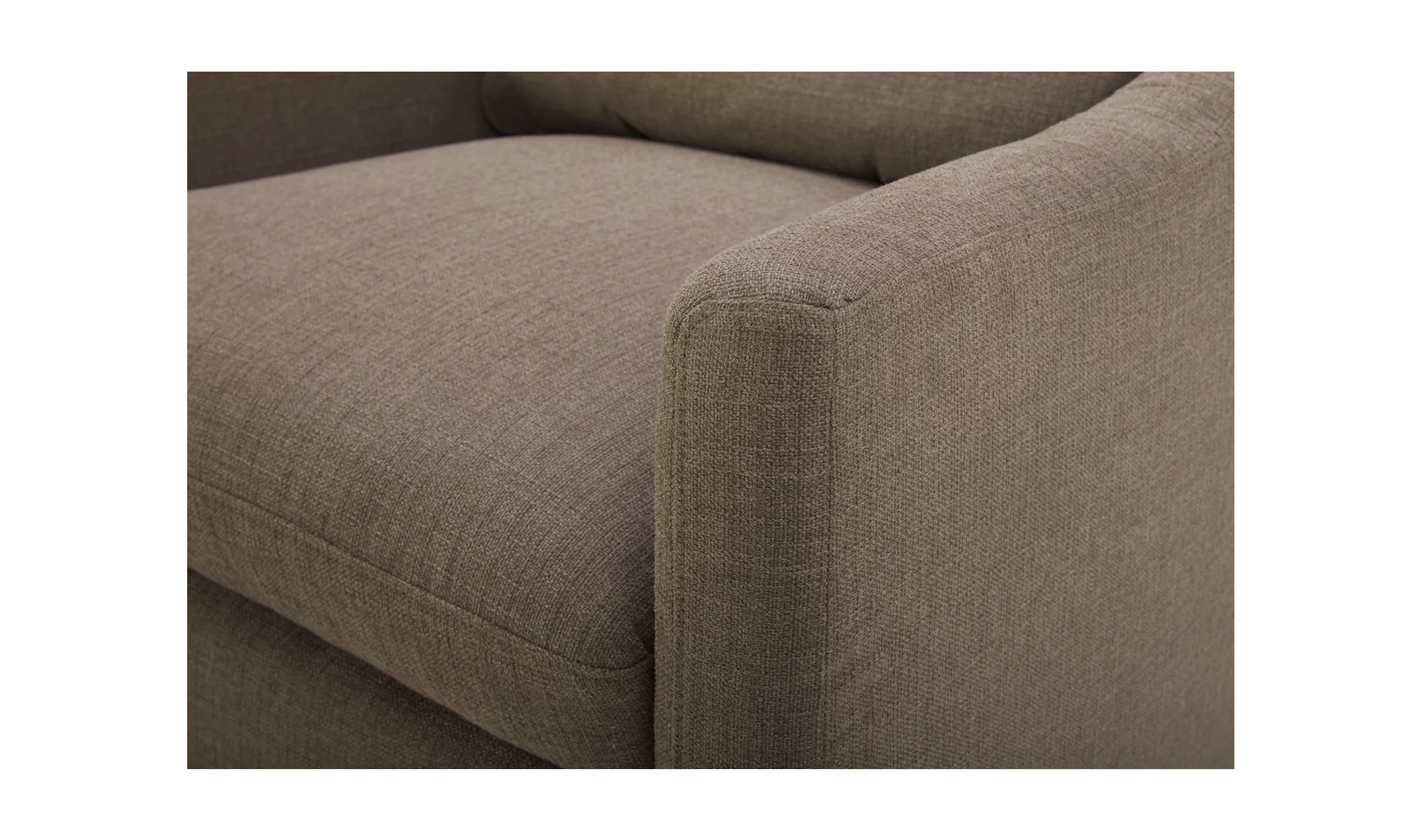 Linden Swivel Chair Soft Taupe - Image 5