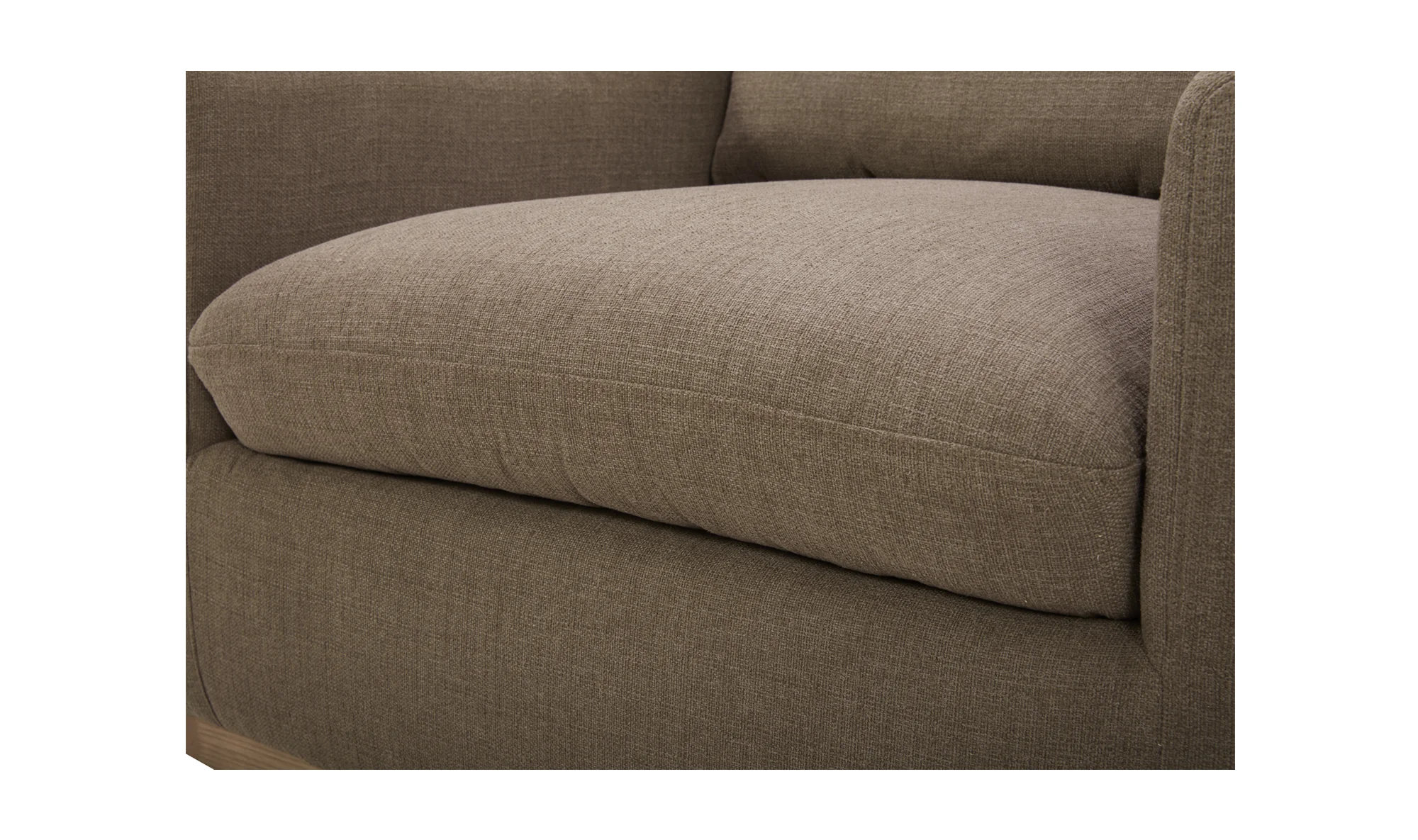 Linden Swivel Chair Soft Taupe - Image 7