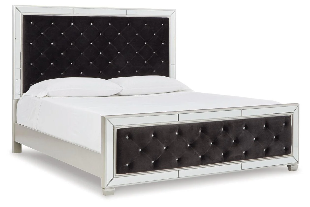 Lindenfield Silver Queen Upholstered Bed - Image 7