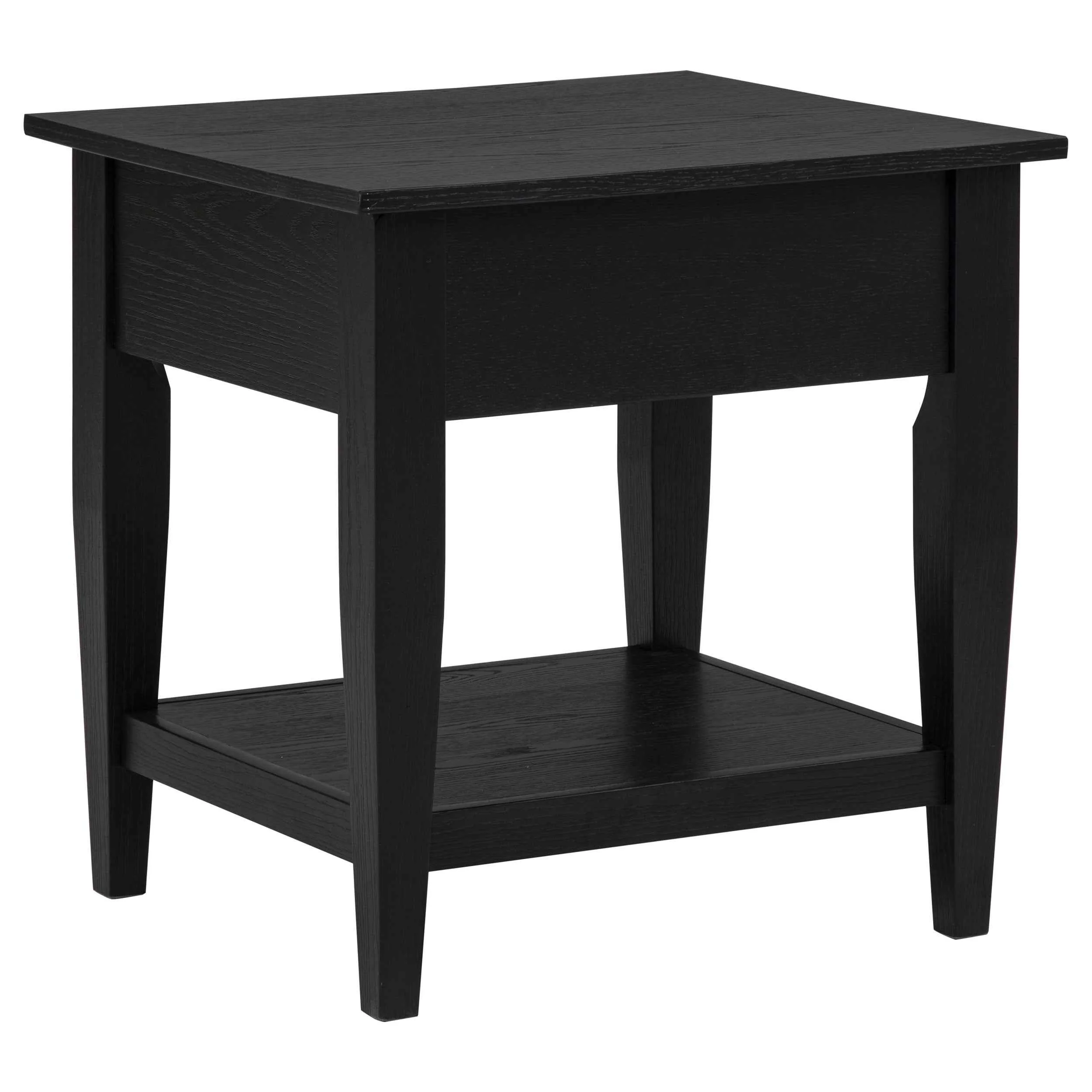 Lindenton Black 3-piece Wood Lift-Top Coffee and End Table Set - Image 6