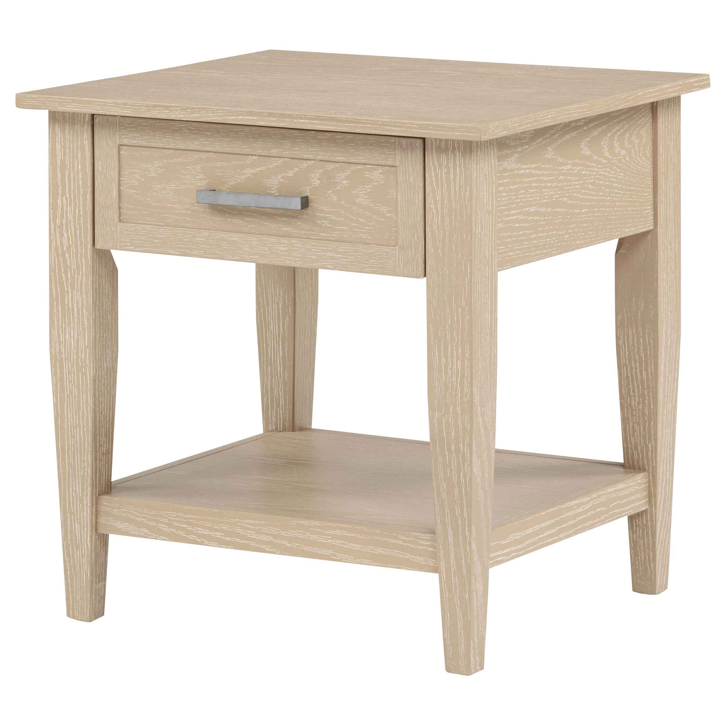 Lindenton Blonde 1-drawer Wood Occasional Side End Table - Image 5