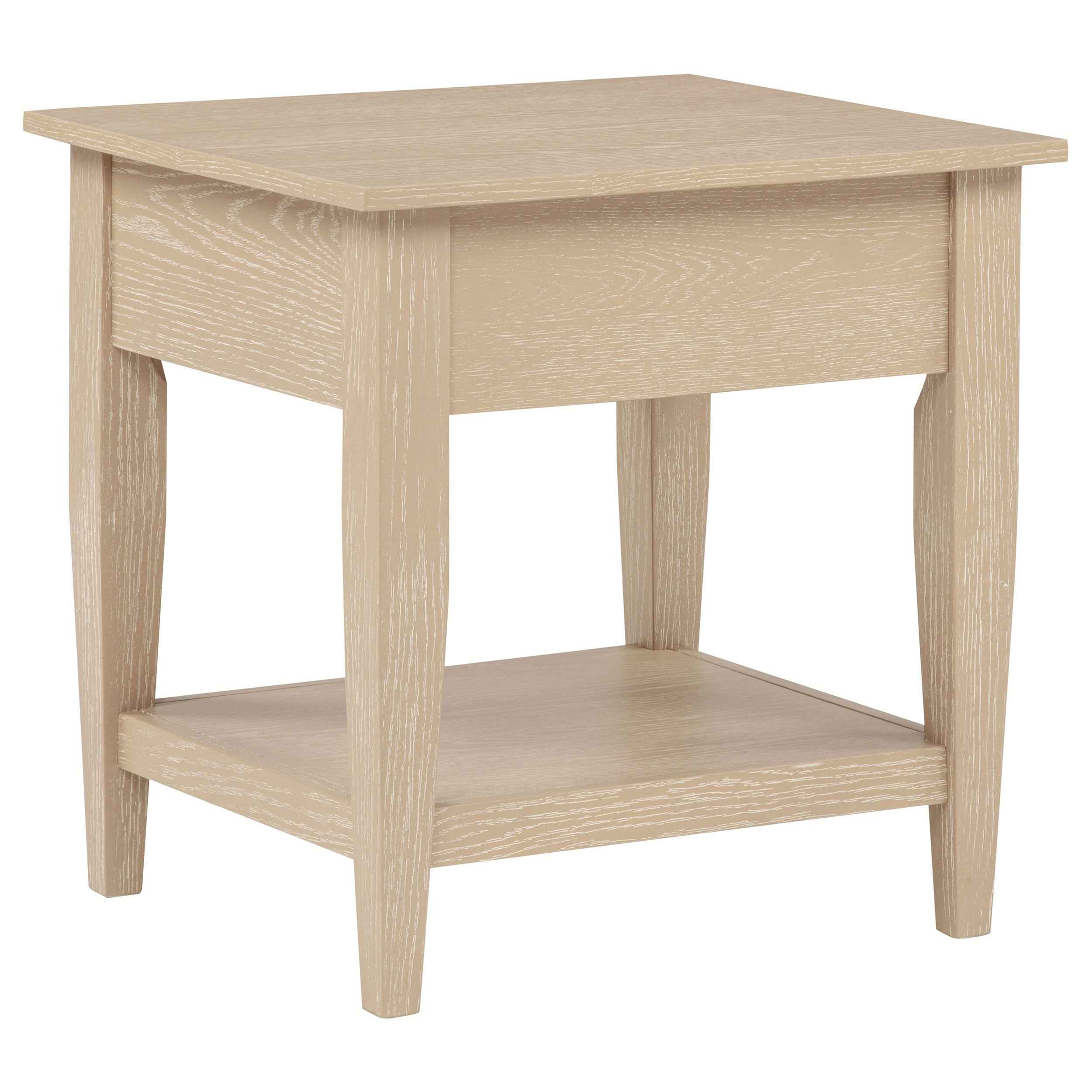 Lindenton Blonde 2-piece Wood Lift-Top Coffee and End Table Set - Image 6