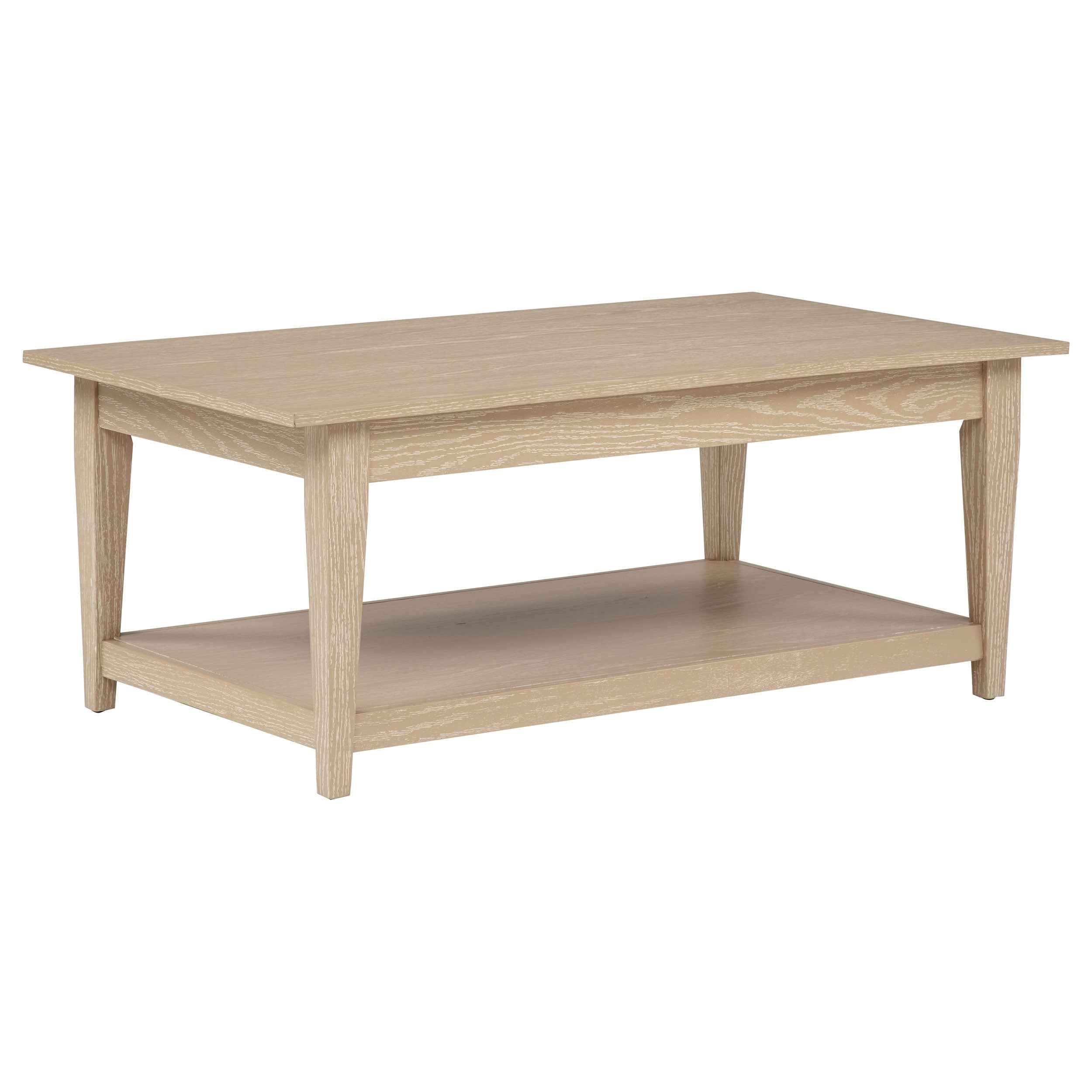Lindenton Blonde 2-piece Wood Lift-Top Coffee and End Table Set - Image 7