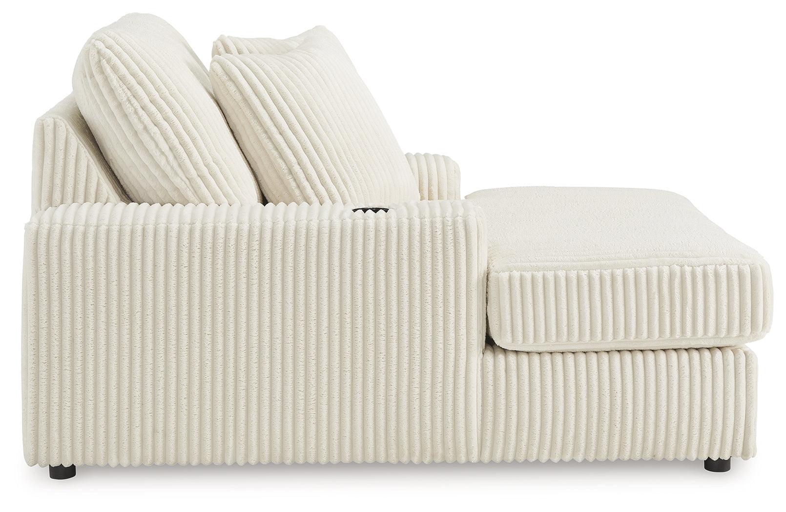 Lindyn Ivory Oversized Chaise - Image 6