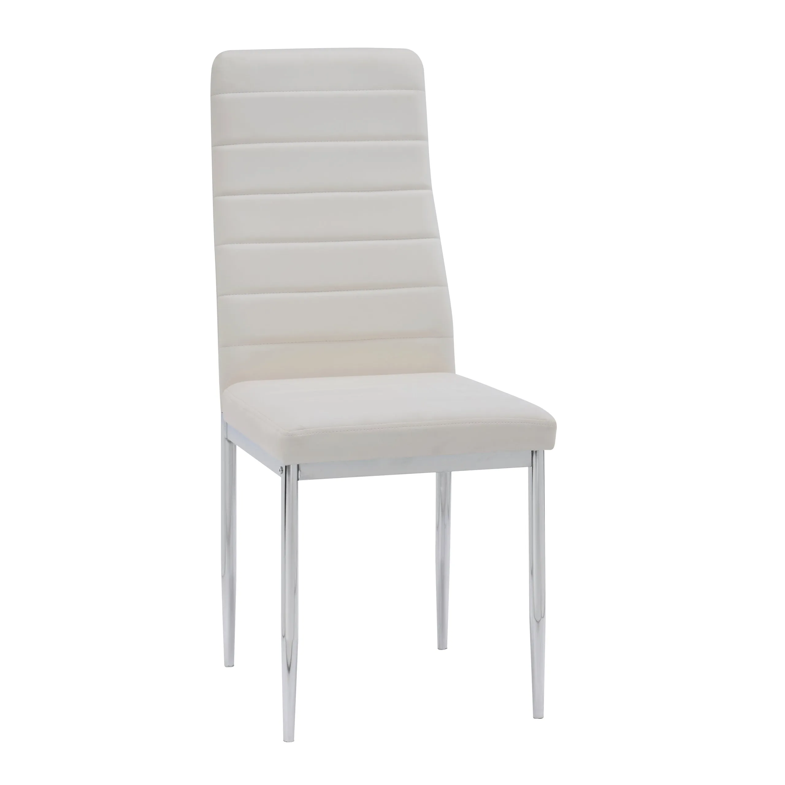 Linea White 5-Piece Dining Room Set - Image 3