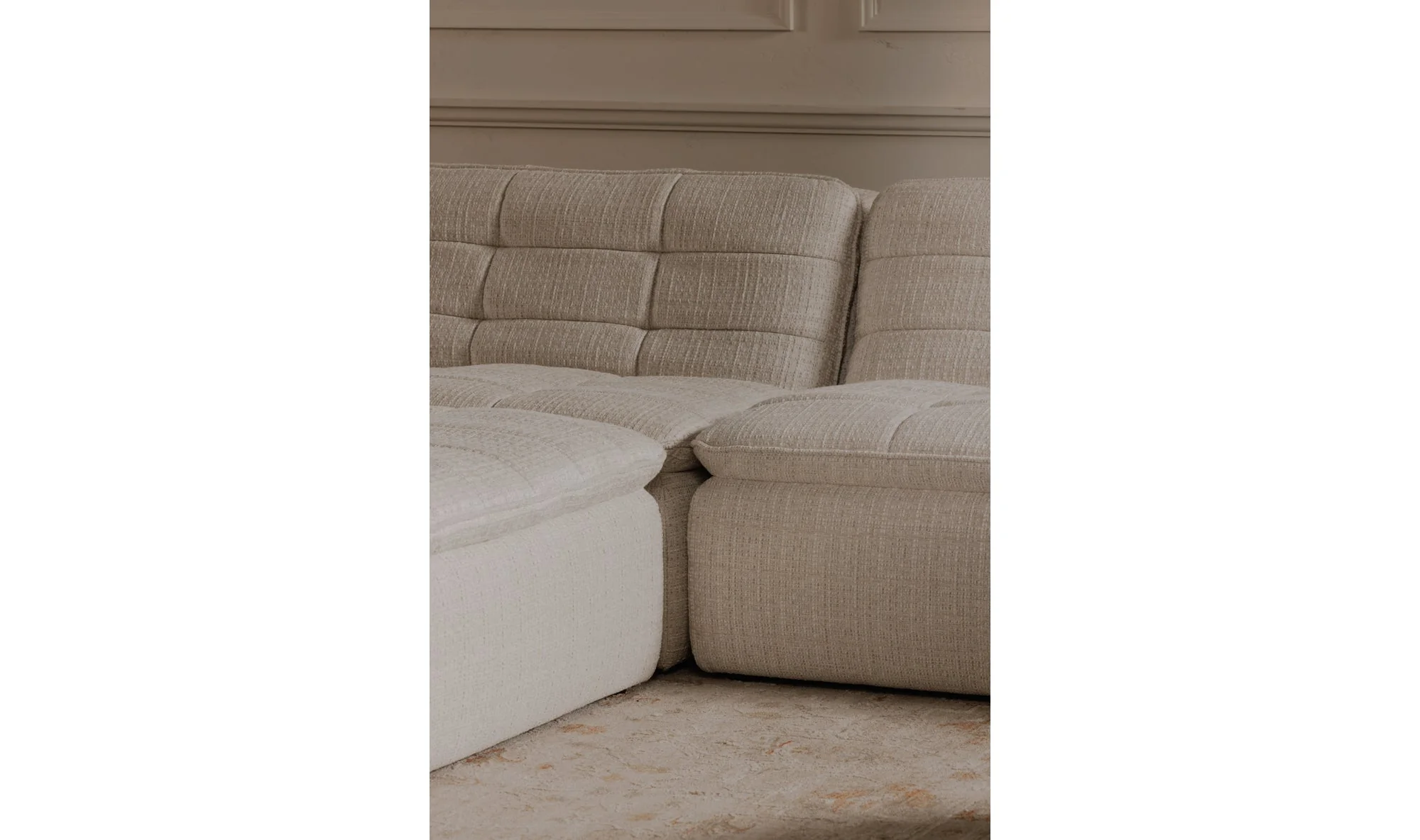 Lino Ottoman Textured Oat - Image 6