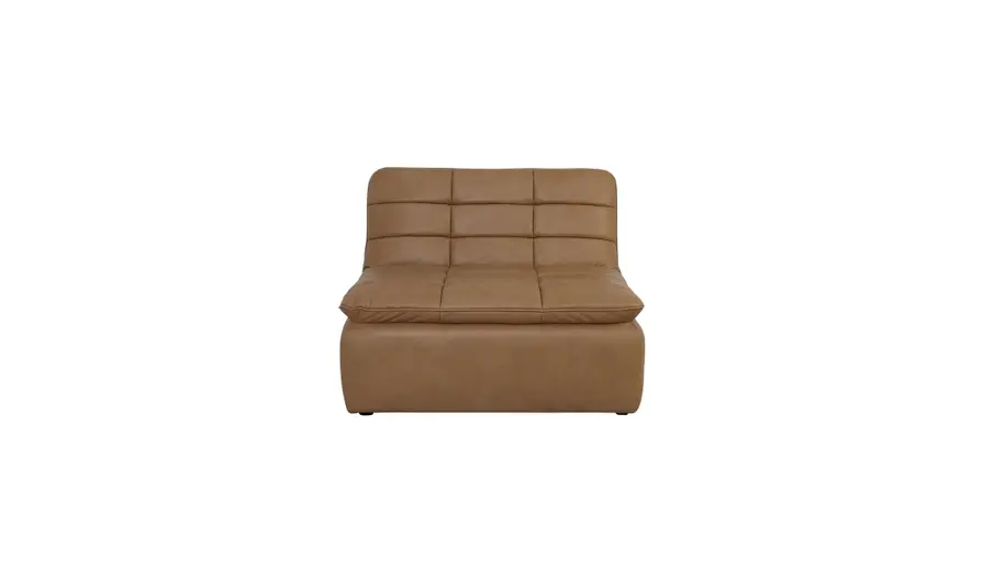 Lino Slipper Chair Tan Leather - Image 2
