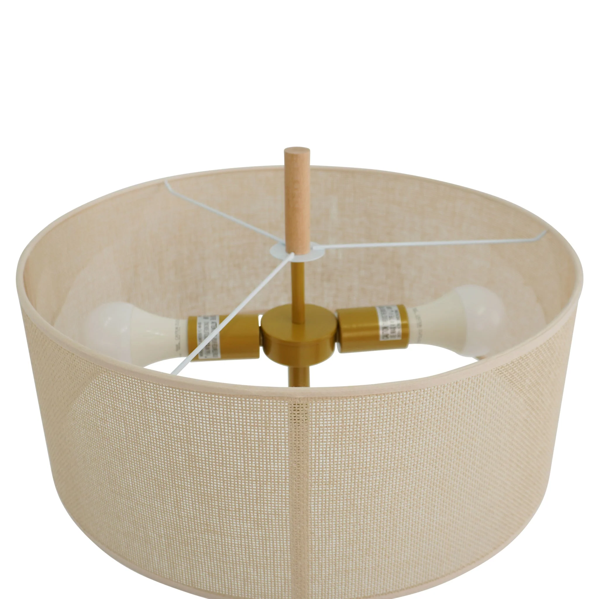 Lirian Floor Lamp - Oak and Natural - Image 4