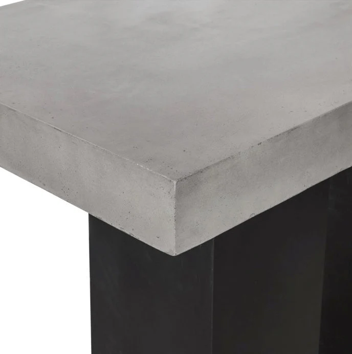Lithic Outdoor Bar Table Dark Grey - Image 3