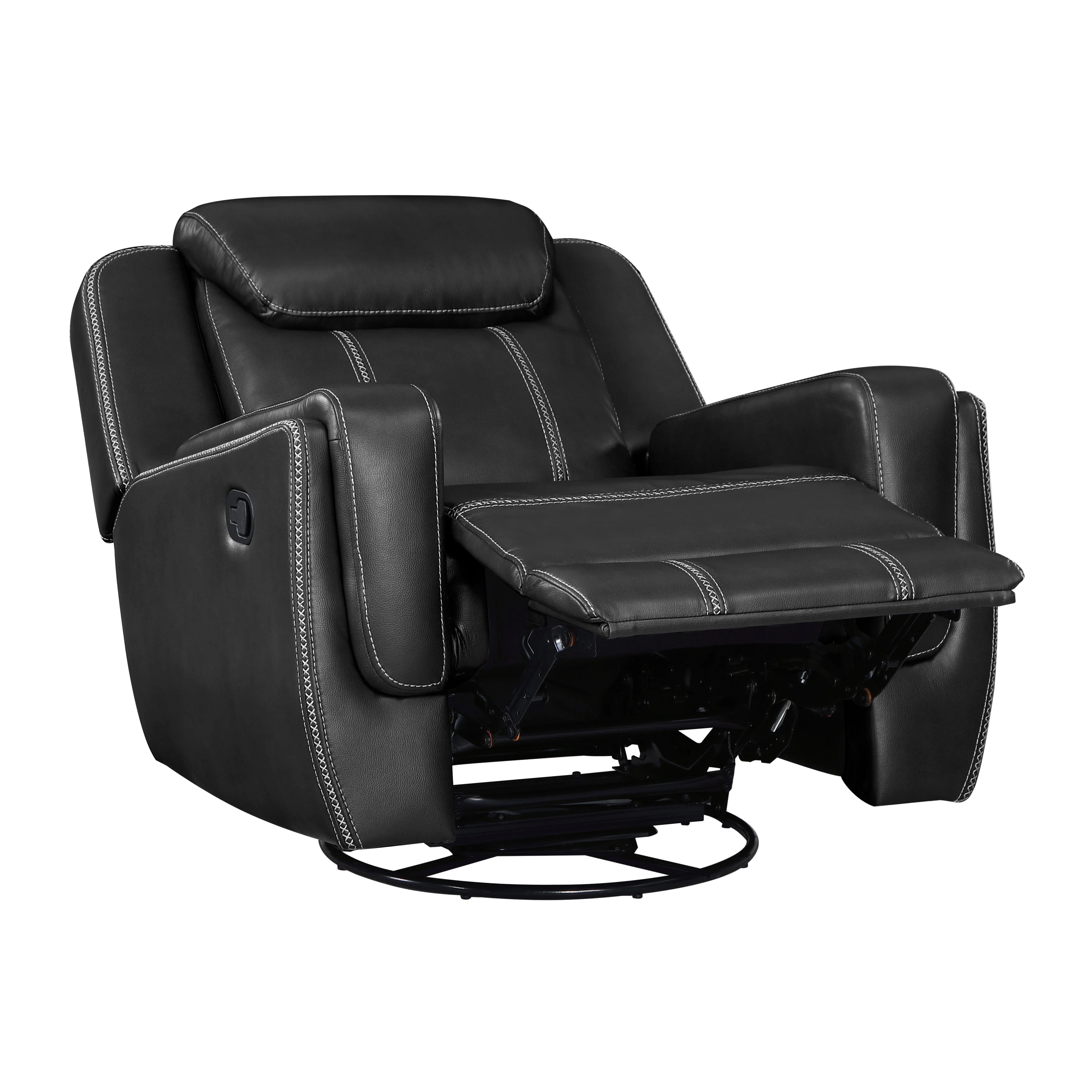 Littleton Black Double Reclining Living Room Set - Image 18