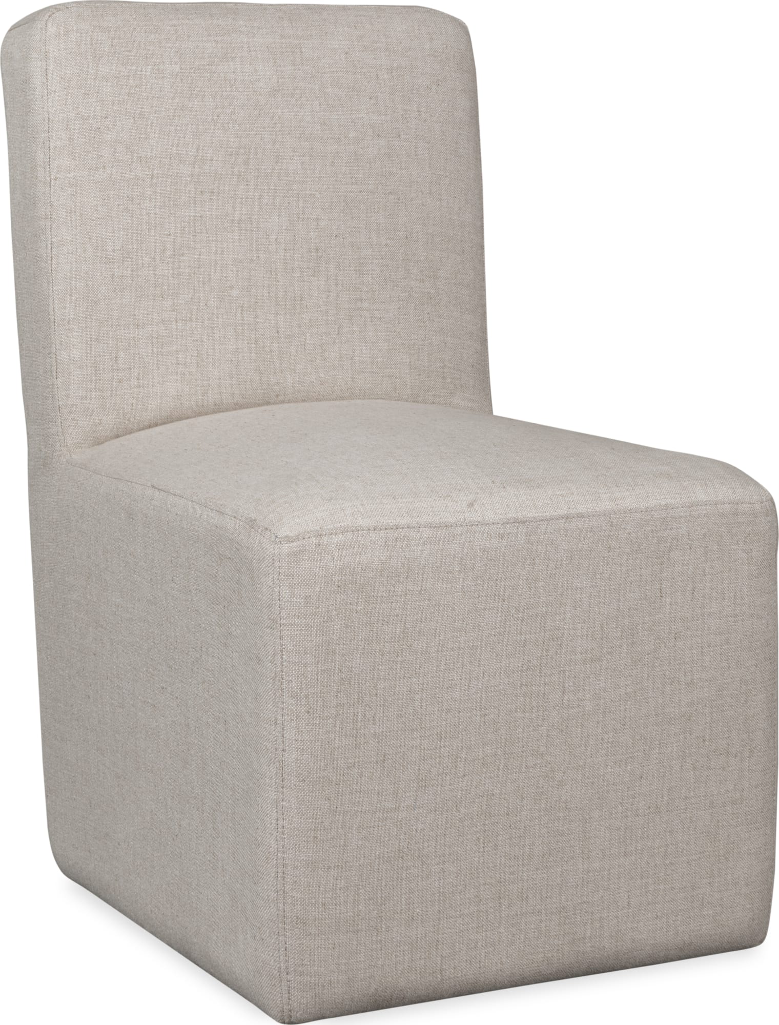Liv Natural Fully Upholstered Dining Chair (Set of 2) - Image 2