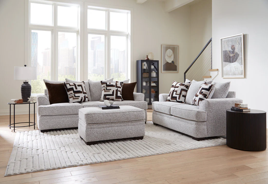 Loft Cognac Sofa & Loveseat