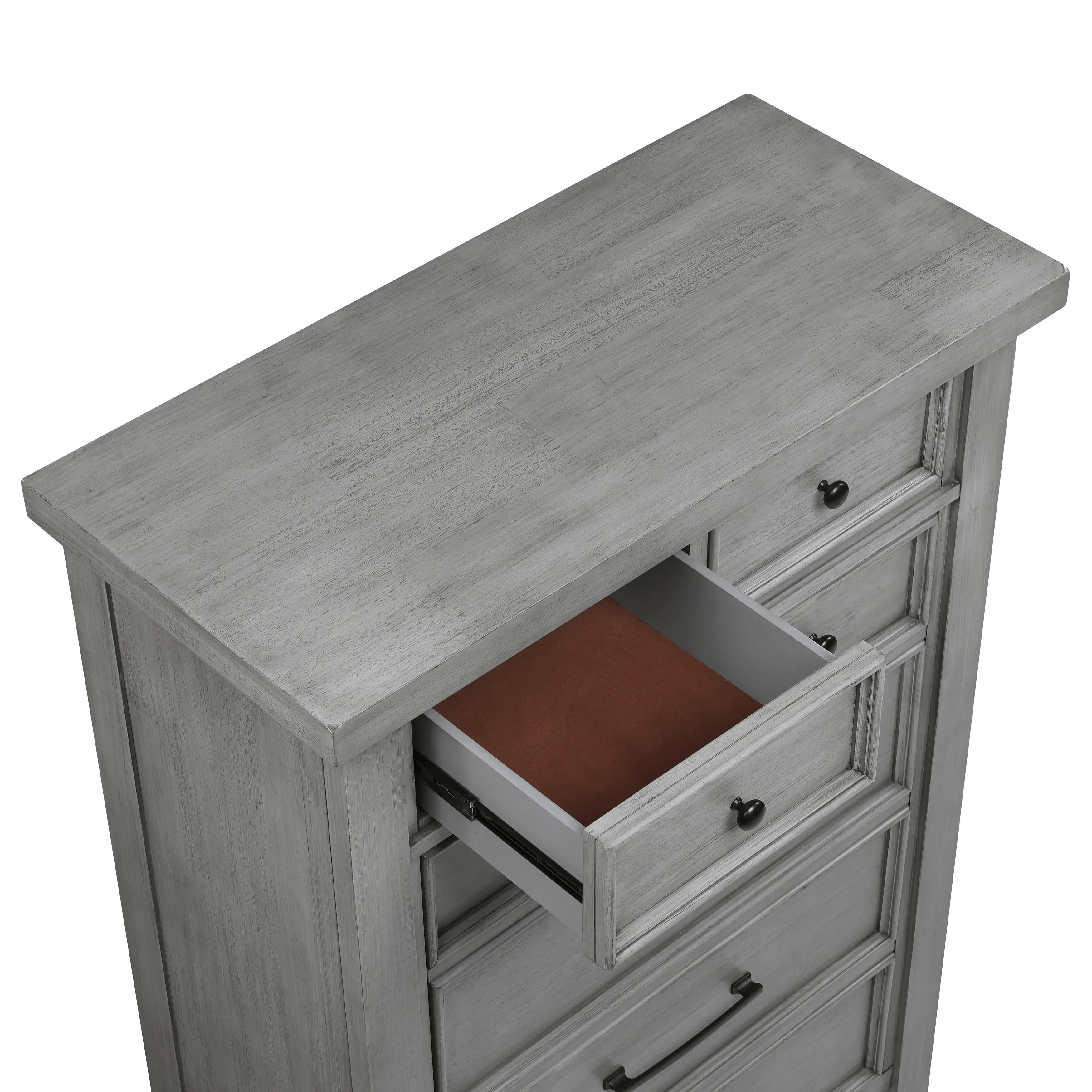 Logandale Antique Gray Chest - Image 3
