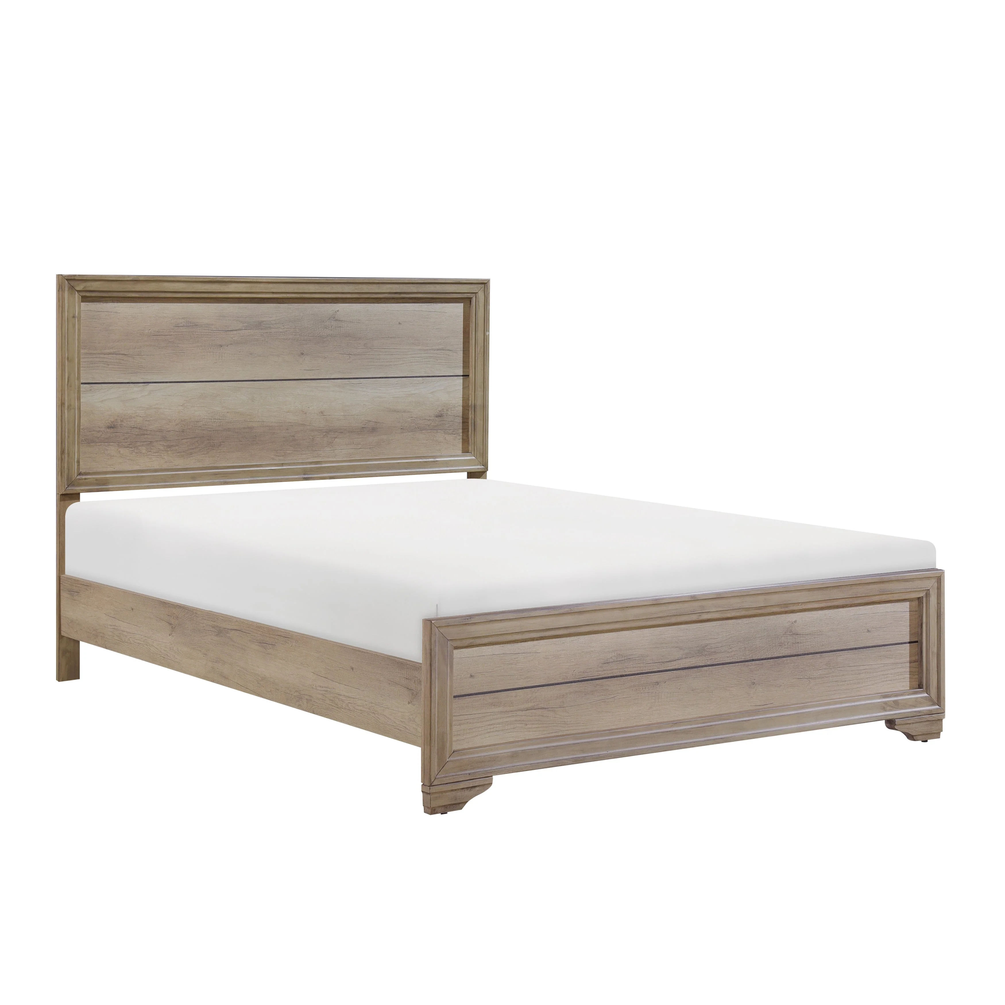 Lonan Natural California King Panel Bed - Image 2