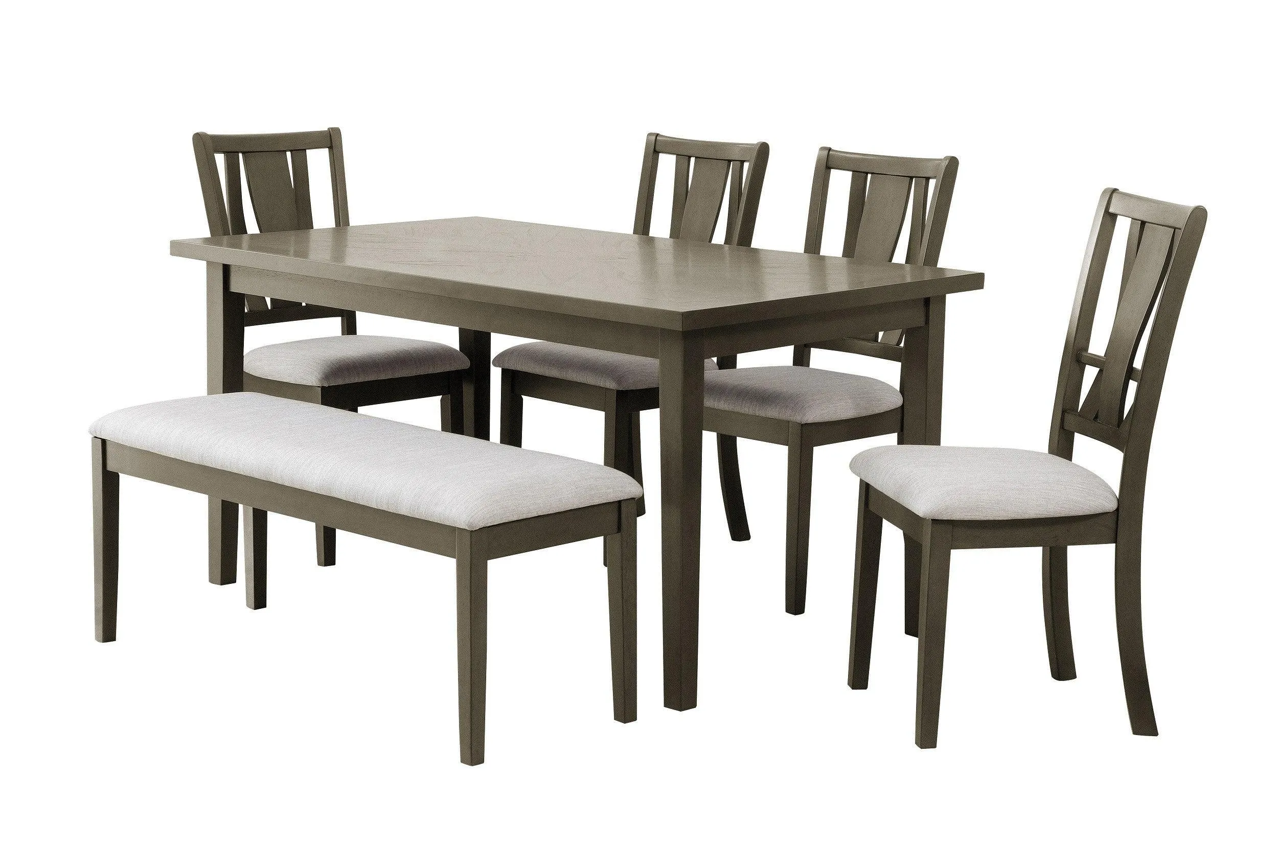 London Gray Mindy 6-Piece Dining Set - Image 2