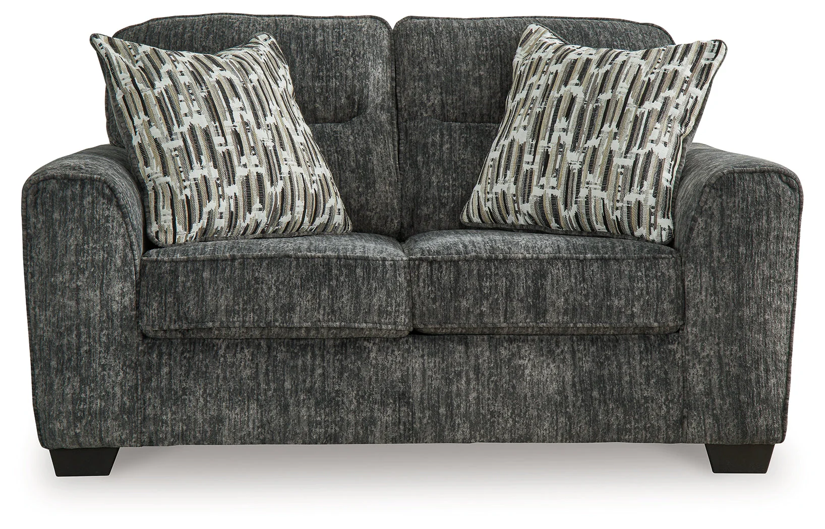 Lonoke Gunmetal Sofa, Loveseat and Oversized Chair - Image 10