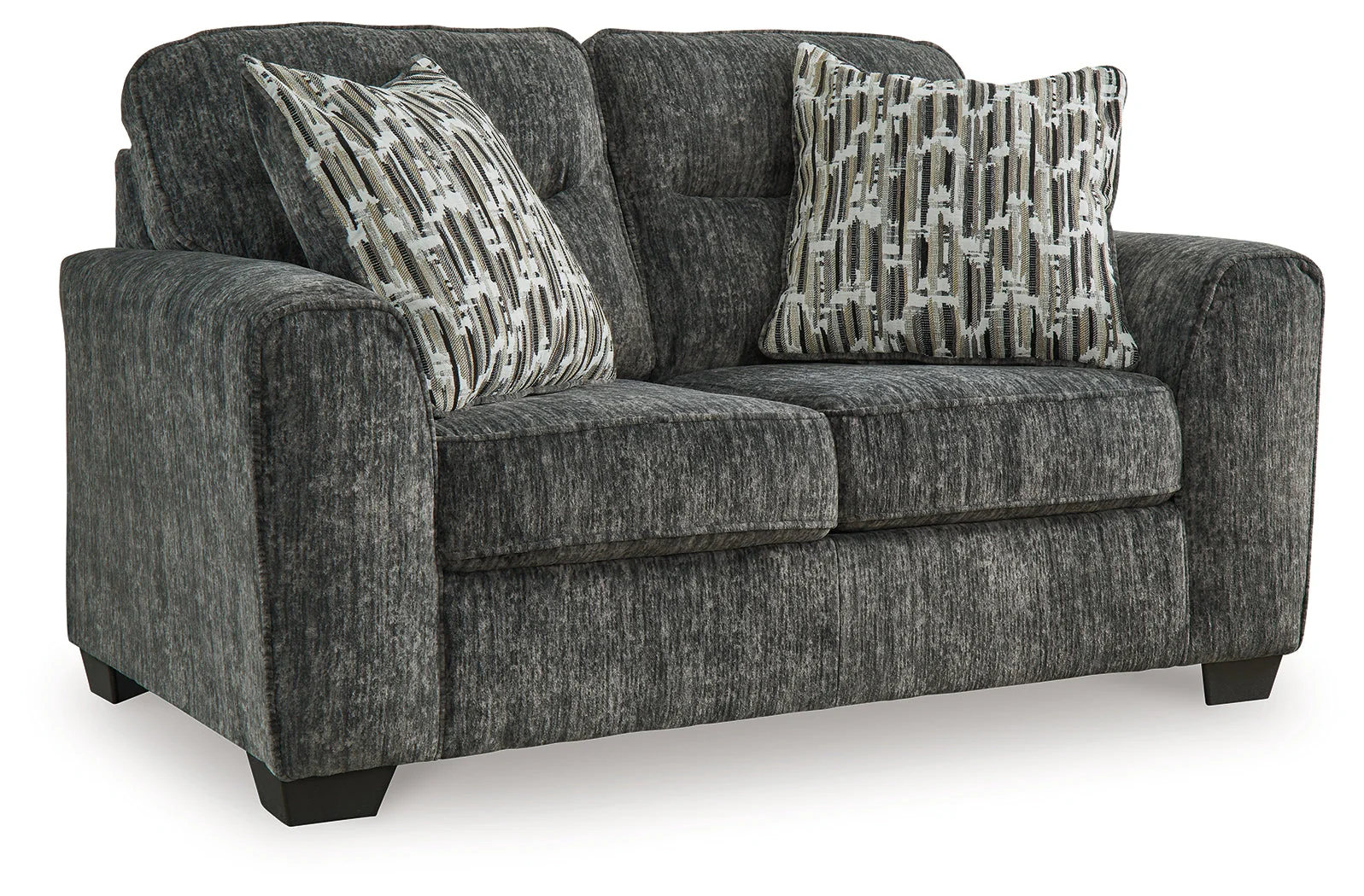 Lonoke Gunmetal Sofa, Loveseat and Oversized Chair - Image 11