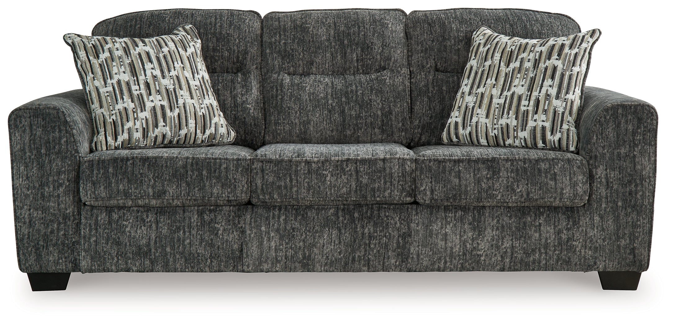 Lonoke Gunmetal Sofa, Loveseat and Oversized Chair - Image 14