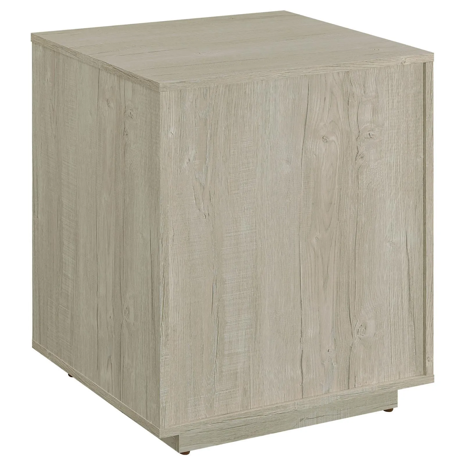 Loomis Whitewashed Gray 3-Drawer Square File Cabinet - Image 6