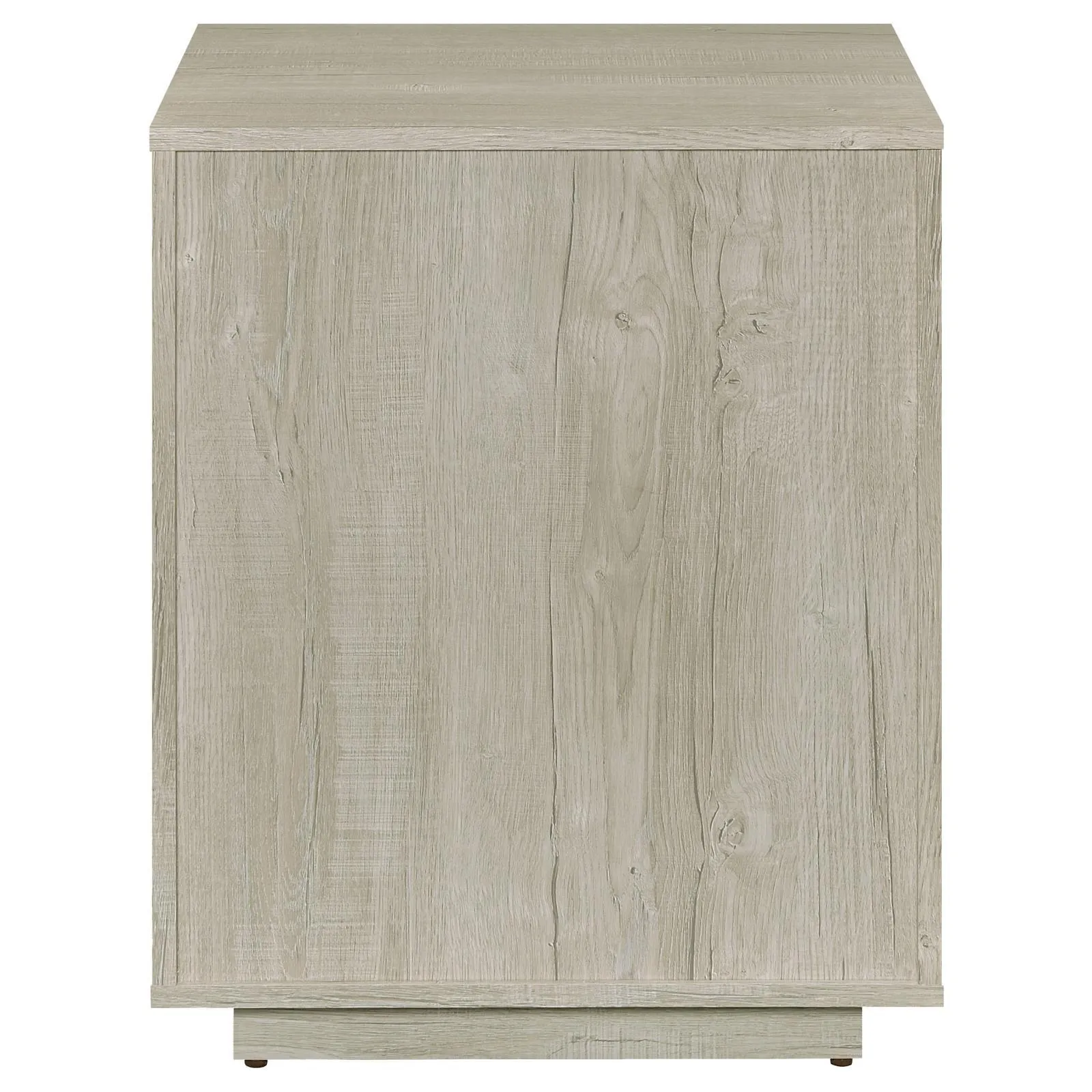 Loomis Whitewashed Gray 3-Drawer Square File Cabinet - Image 7