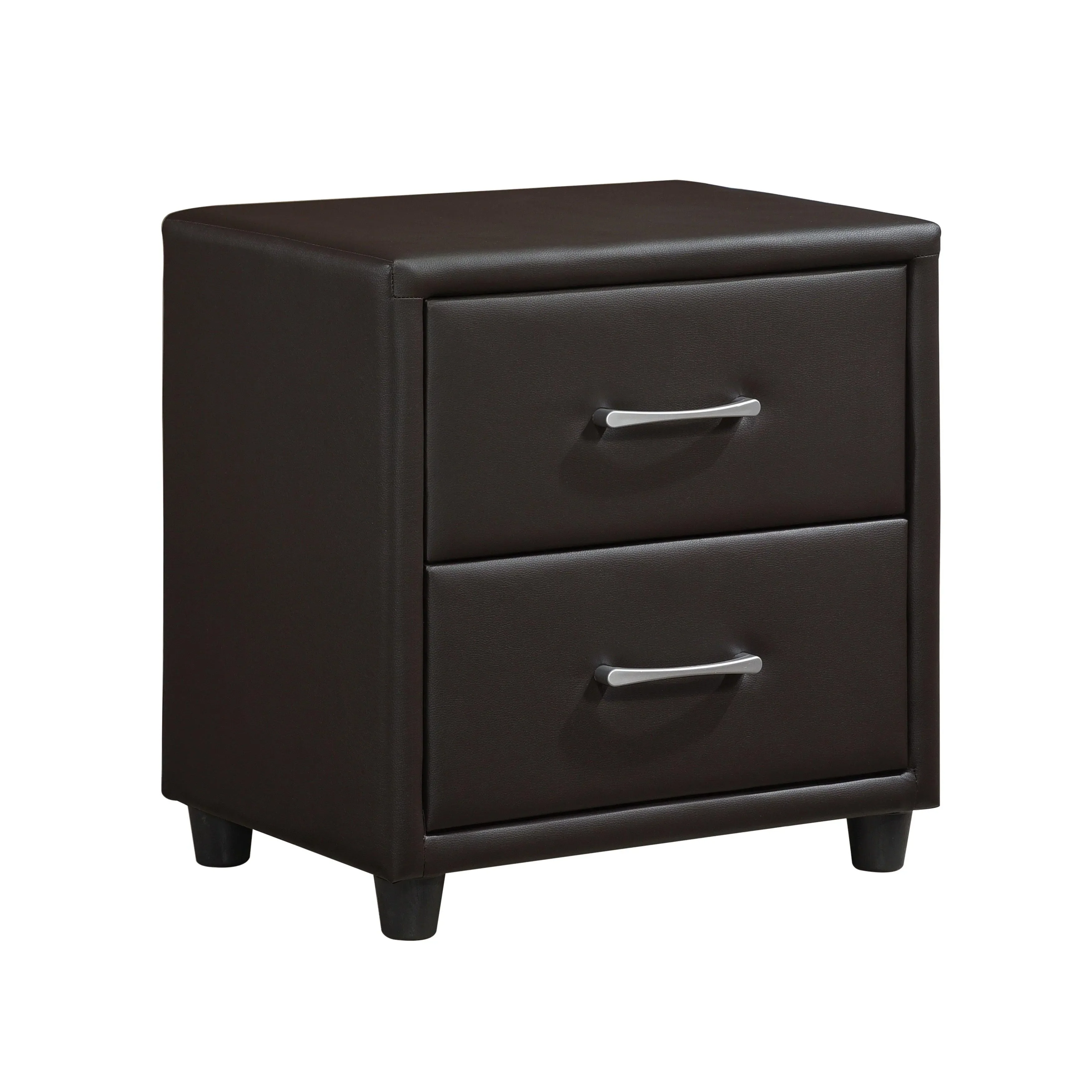 Lorenzi Dark Brown Upholstered Platform Youth Bedroom Set - Image 9