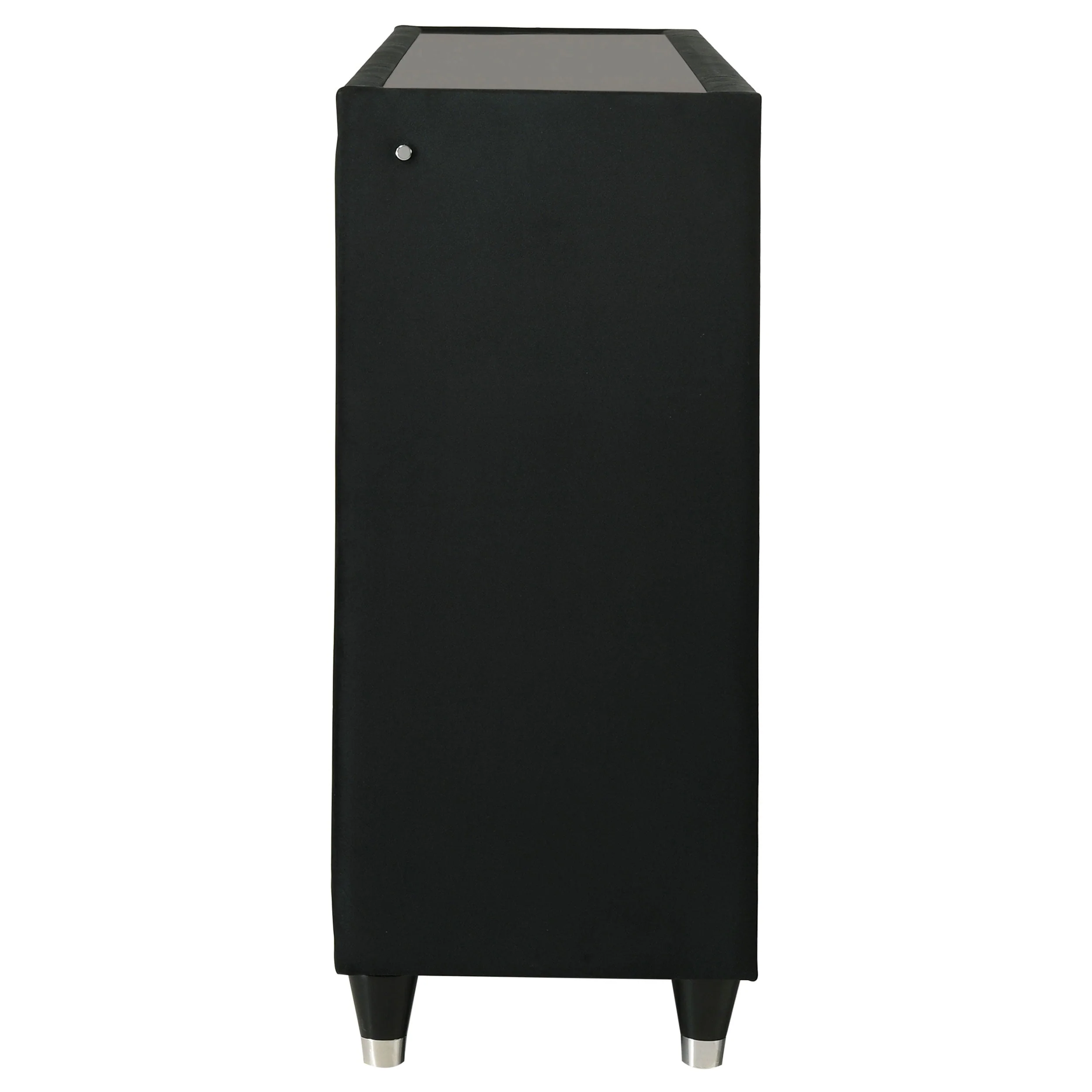 Lorient Black 8-drawer LED Bedroom Dresser Cabinet - Image 5