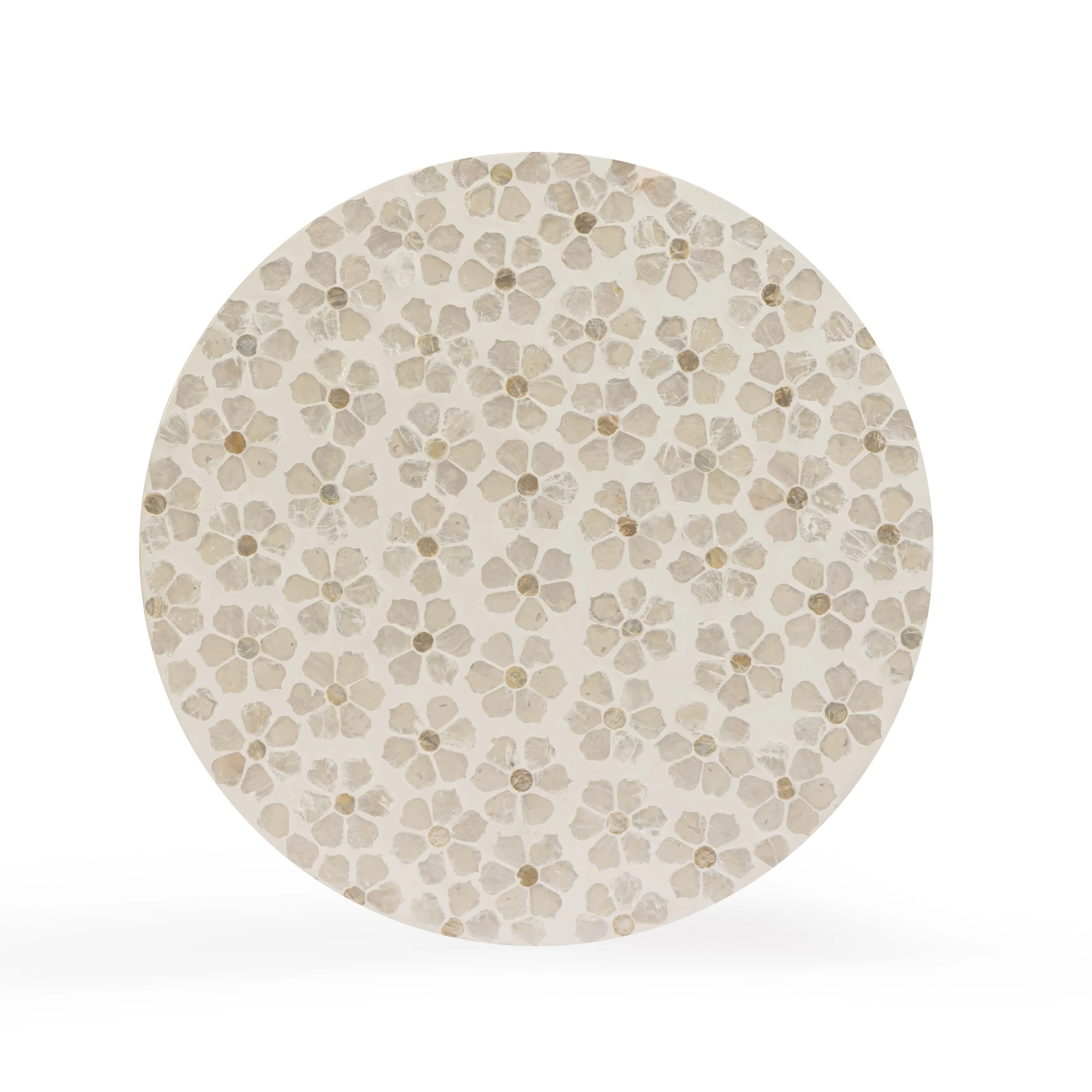 Lorna Capiz Shell Accent Stool - Image 8