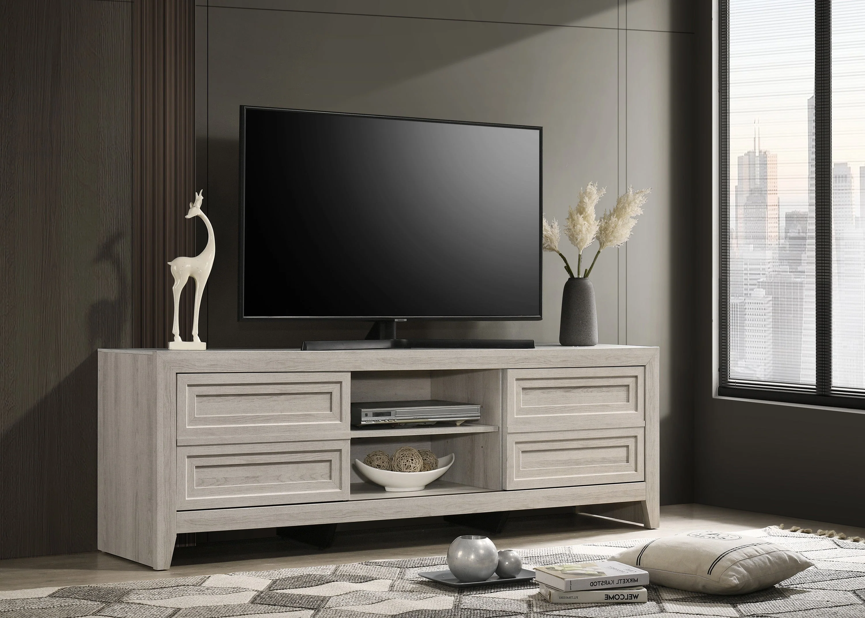 Lorraine Gray TV Stand - Image 6