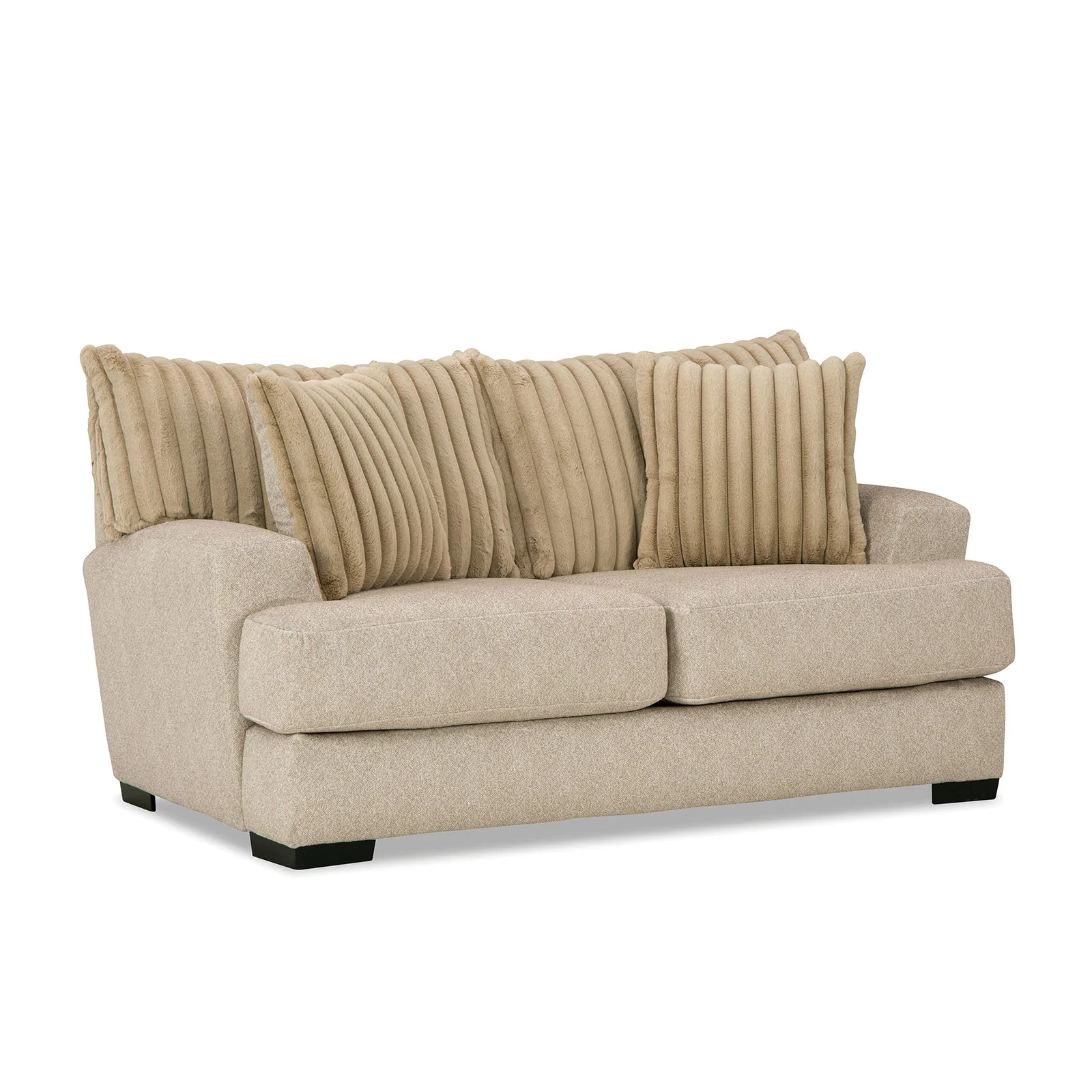 Loughlin Light Brown Sofa & Loveseat - Image 2