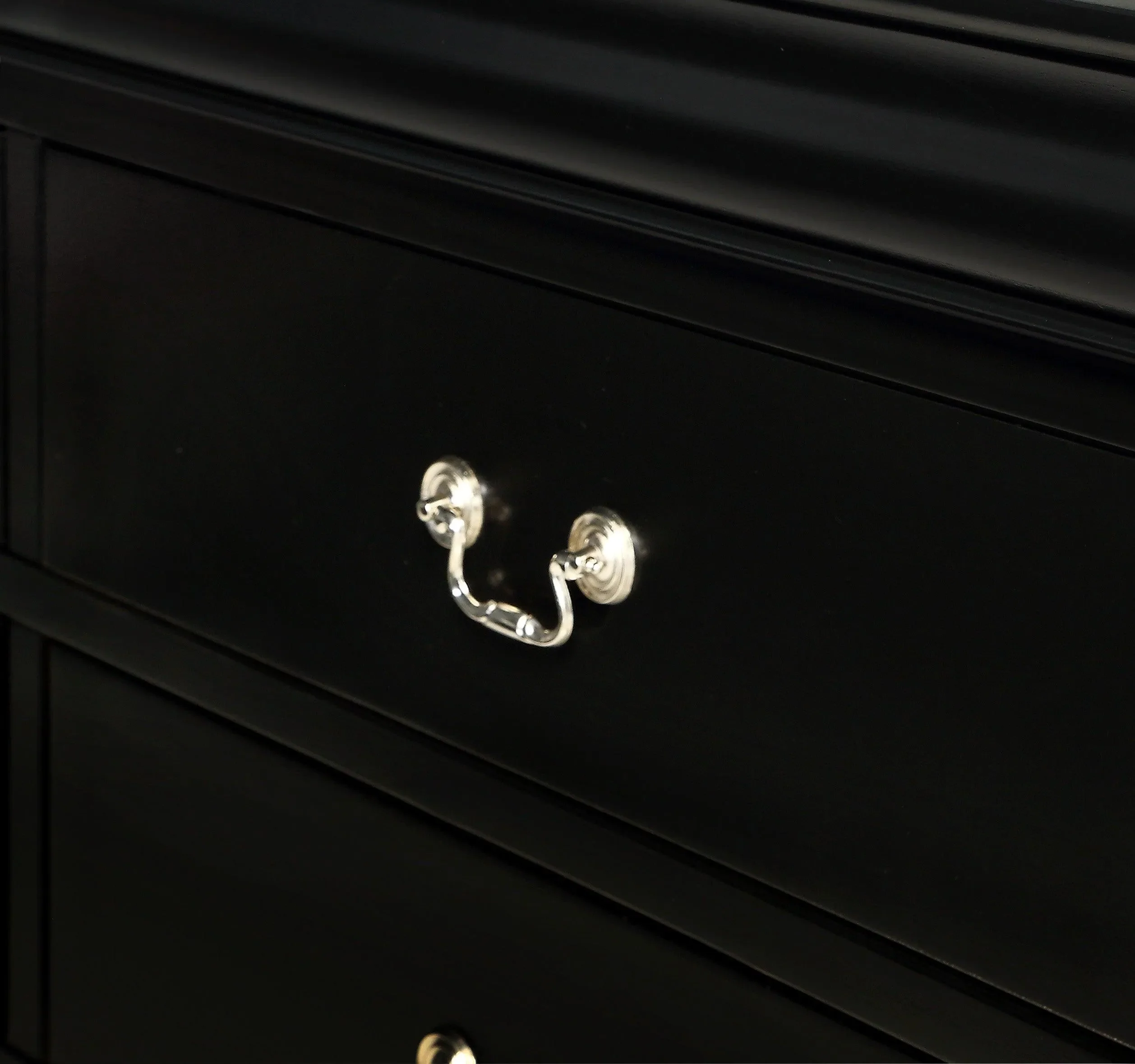 Louis Philip Black Chest - Image 3