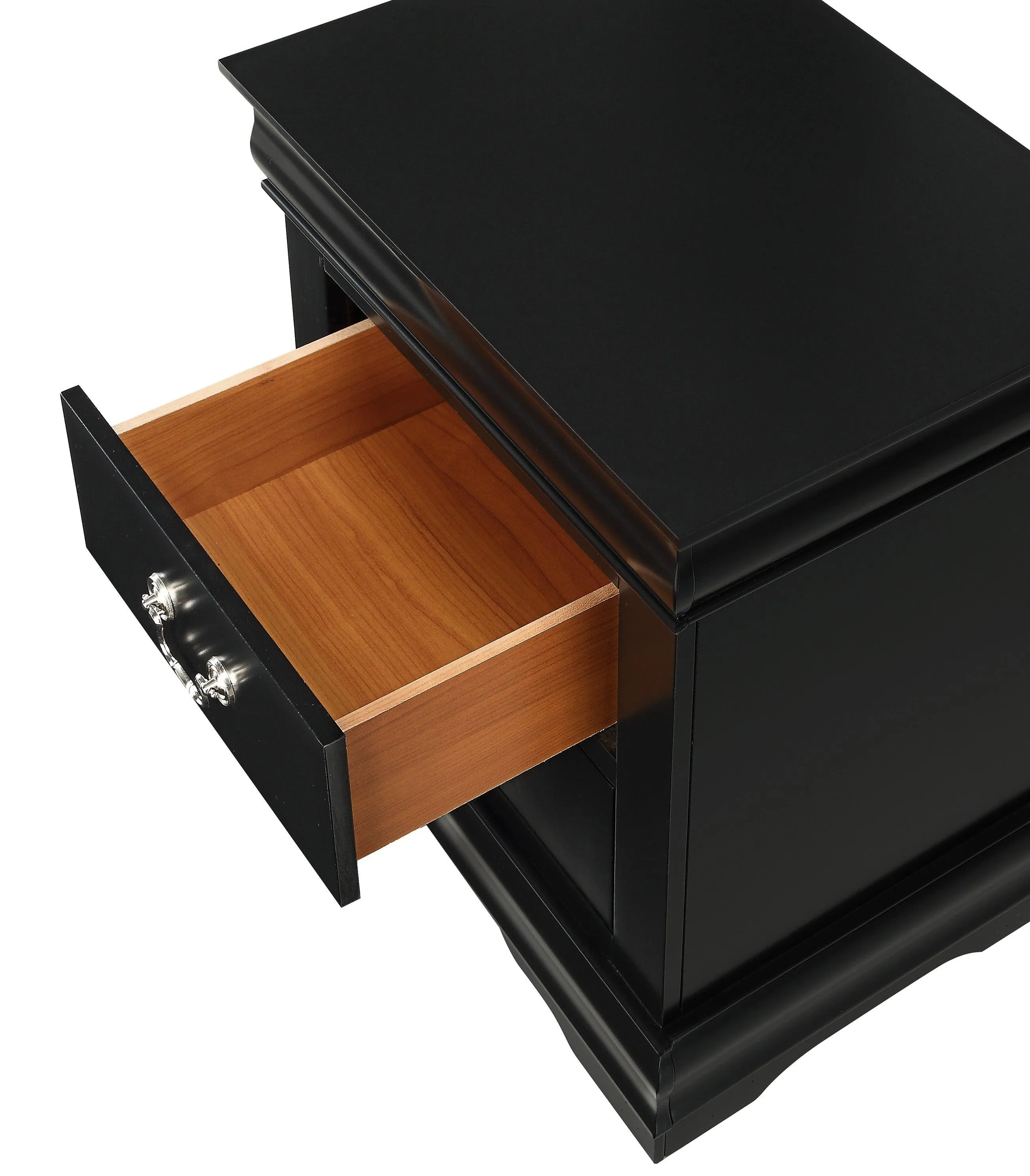 Louis Philip Black Sleigh Bedroom Set - Image 8